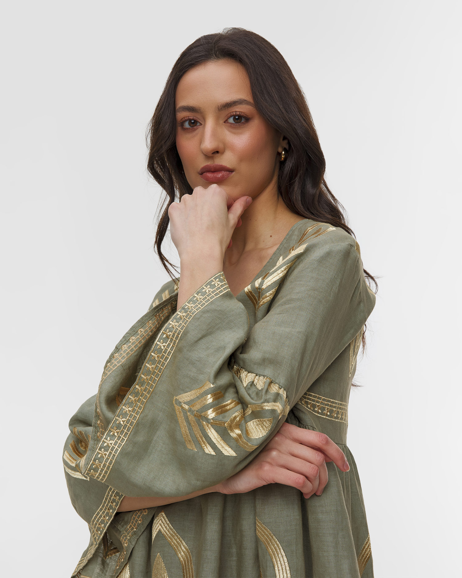 Robe en lin pour femmes Kori