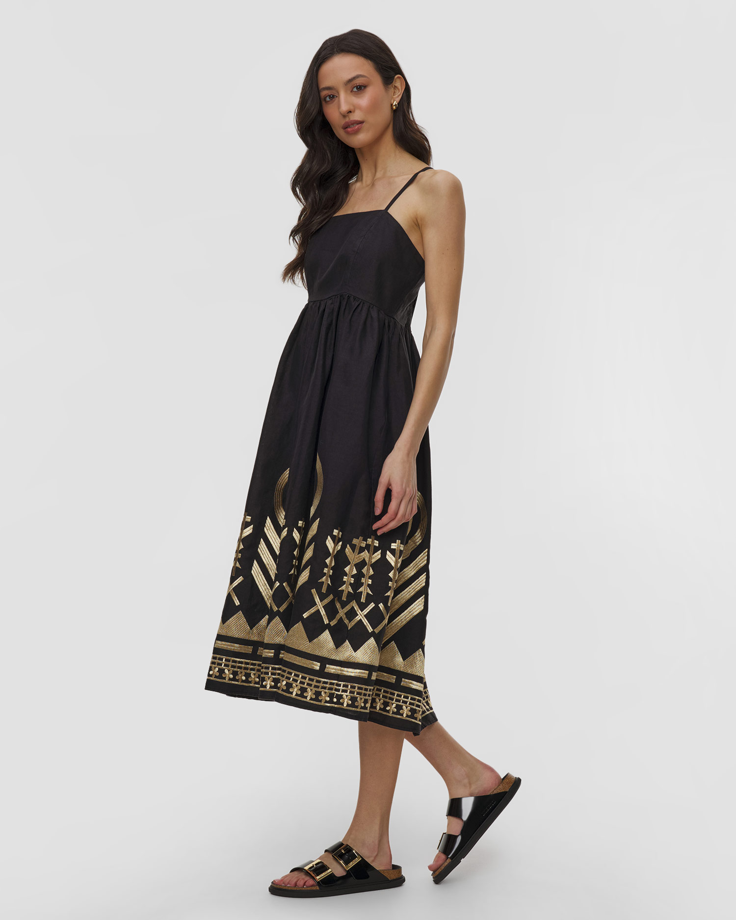 Robe en lin pour femmes Kori