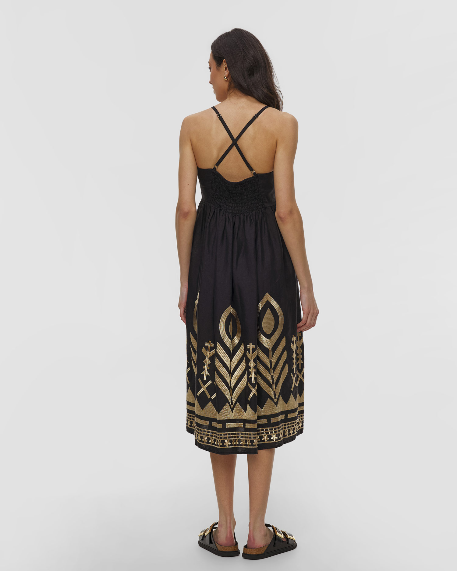 Robe en lin pour femmes Kori
