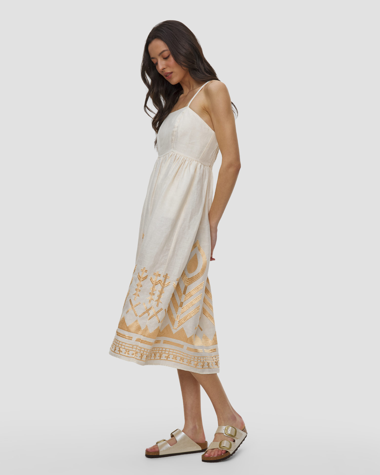 Robe en lin pour femmes Kori