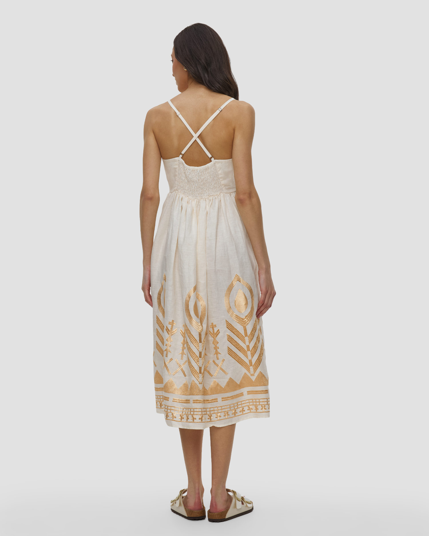 Robe en lin pour femmes Kori