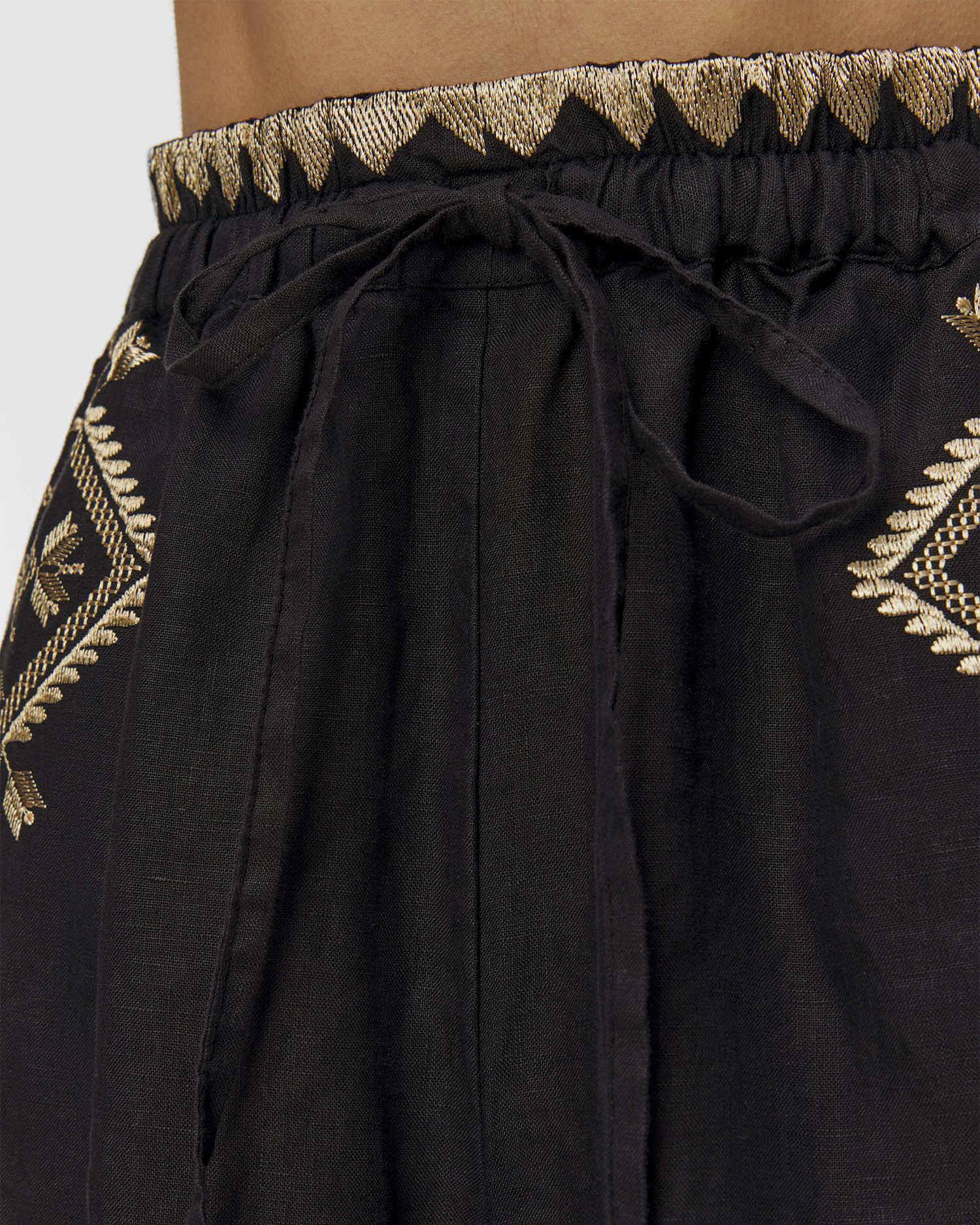 Short en lin pour femmes Kori