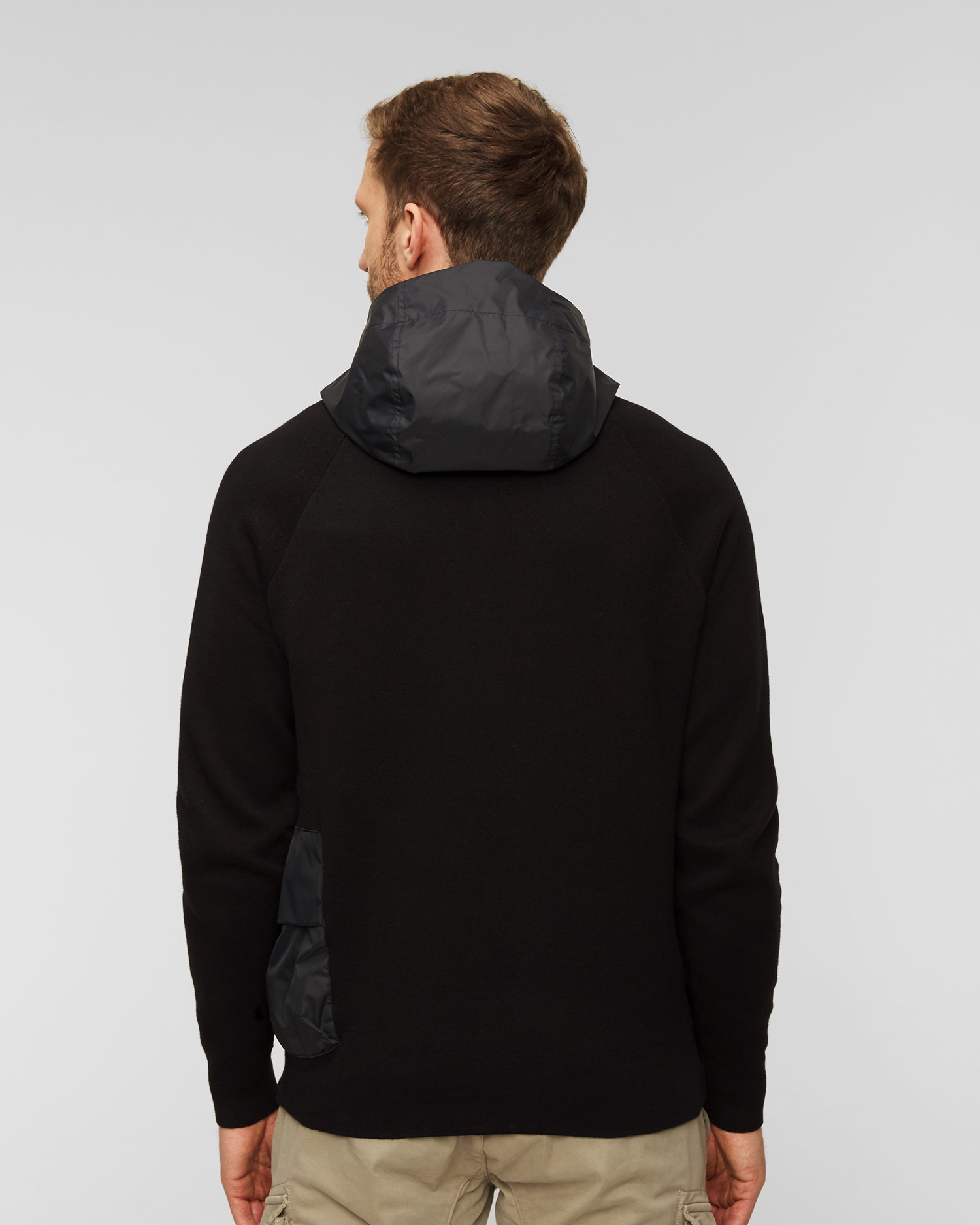 C.P. Company Schwarzer Kapuzenpullover für Herren