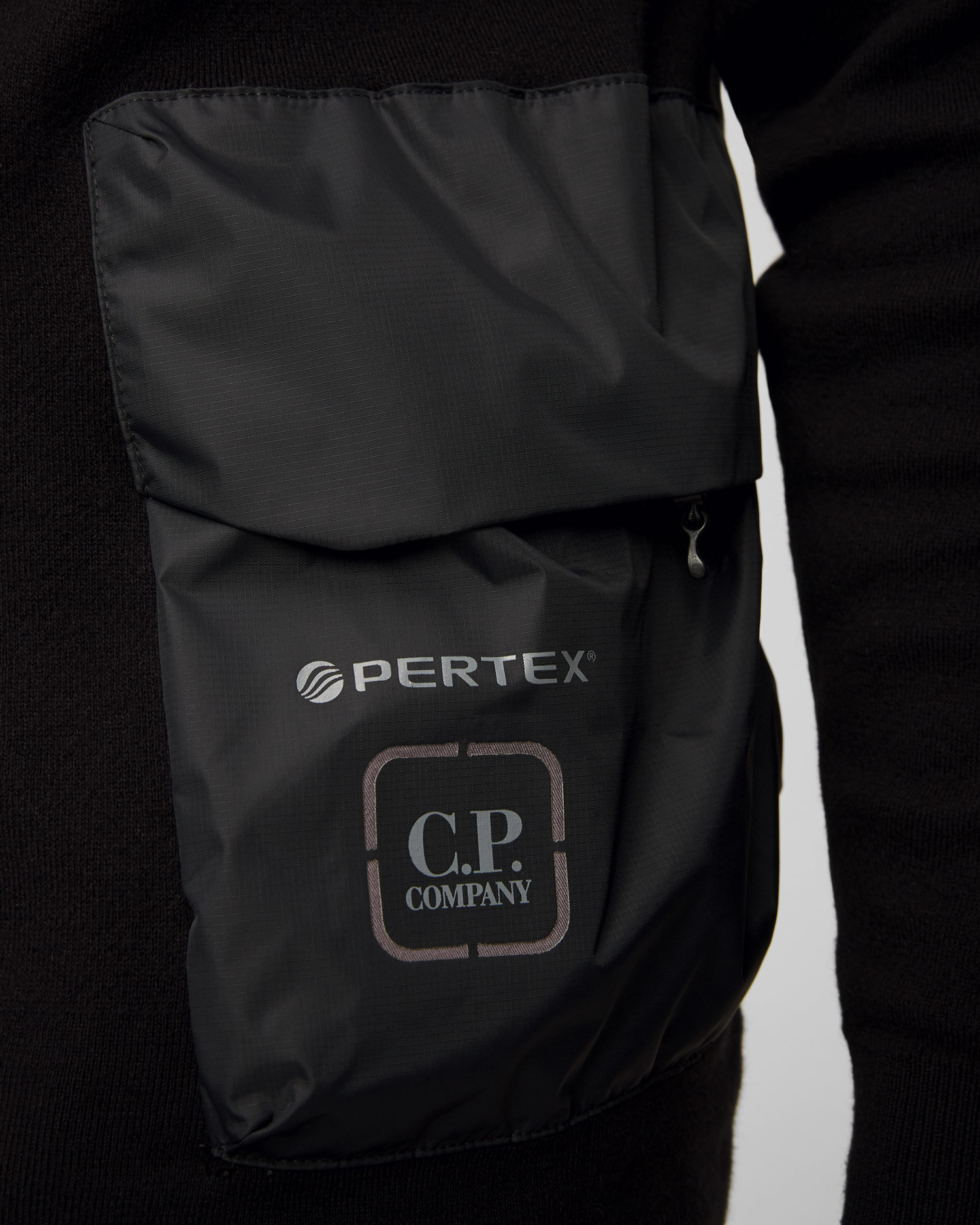 C.P. Company Schwarzer Kapuzenpullover für Herren