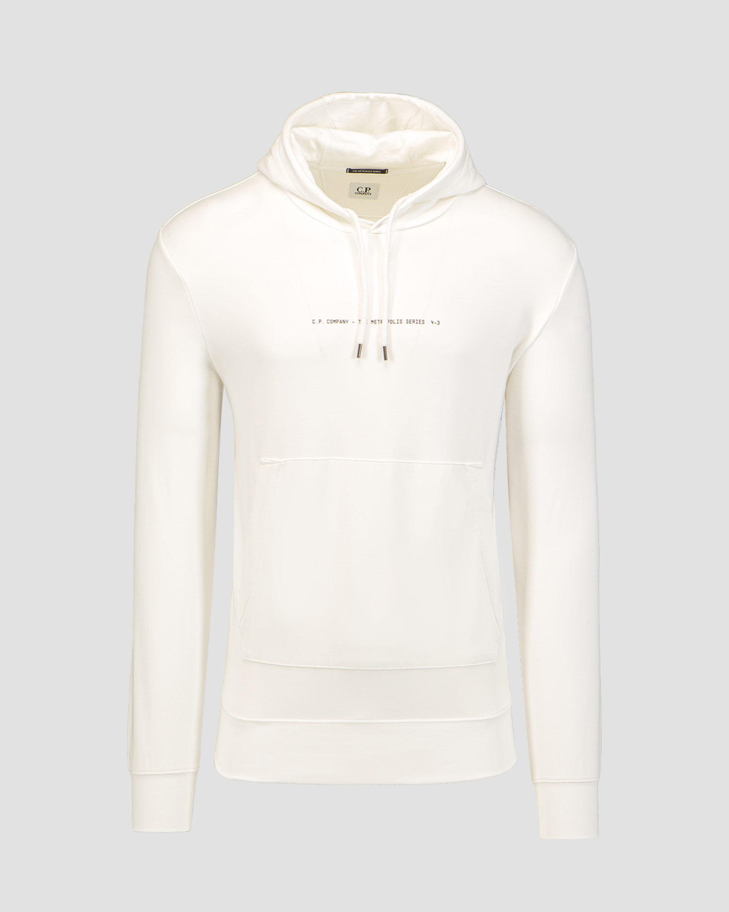 Pánska biela mikina s kapucňou C.P. Company