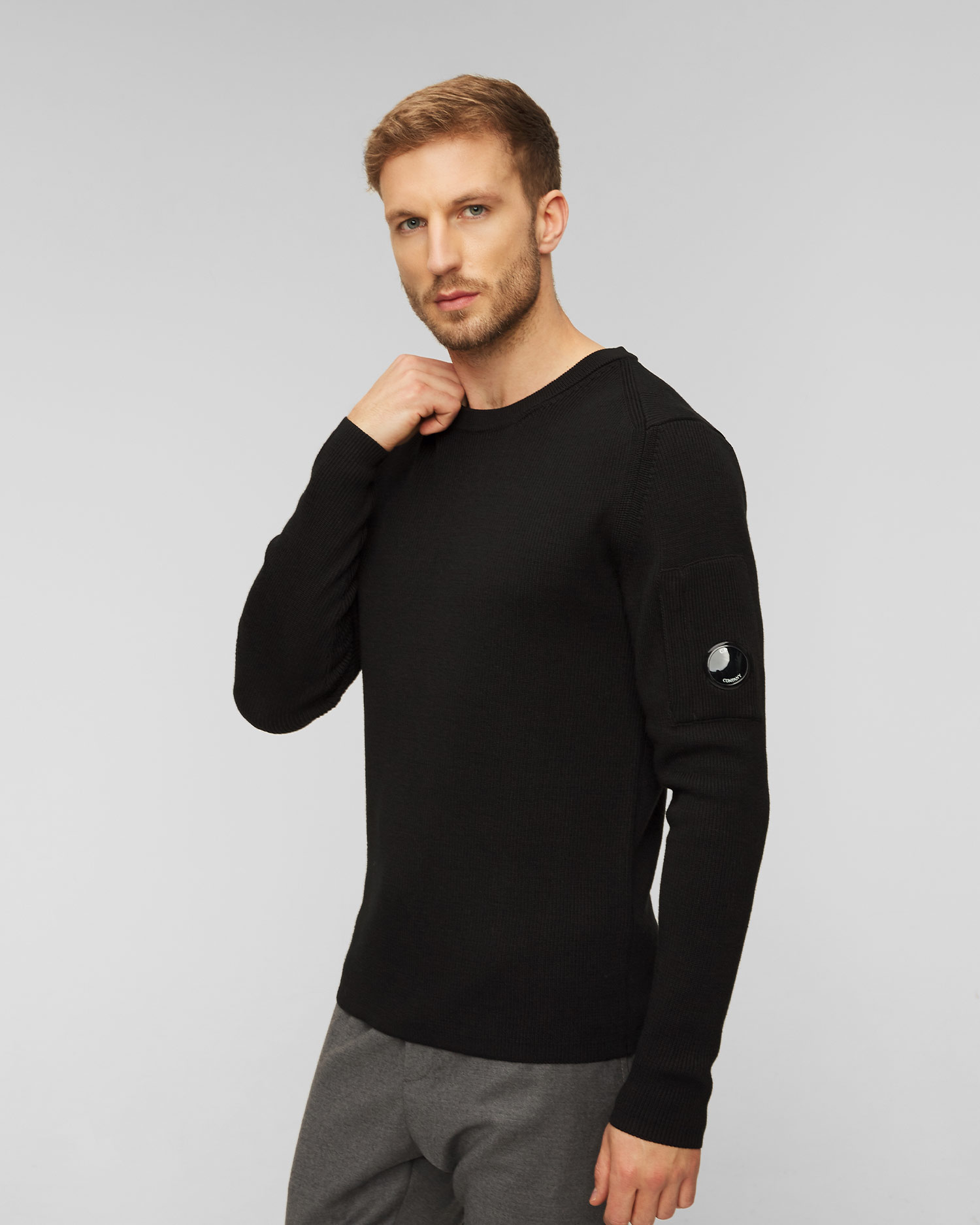 C.P. Company Wollpullover für Herren in Schwarz