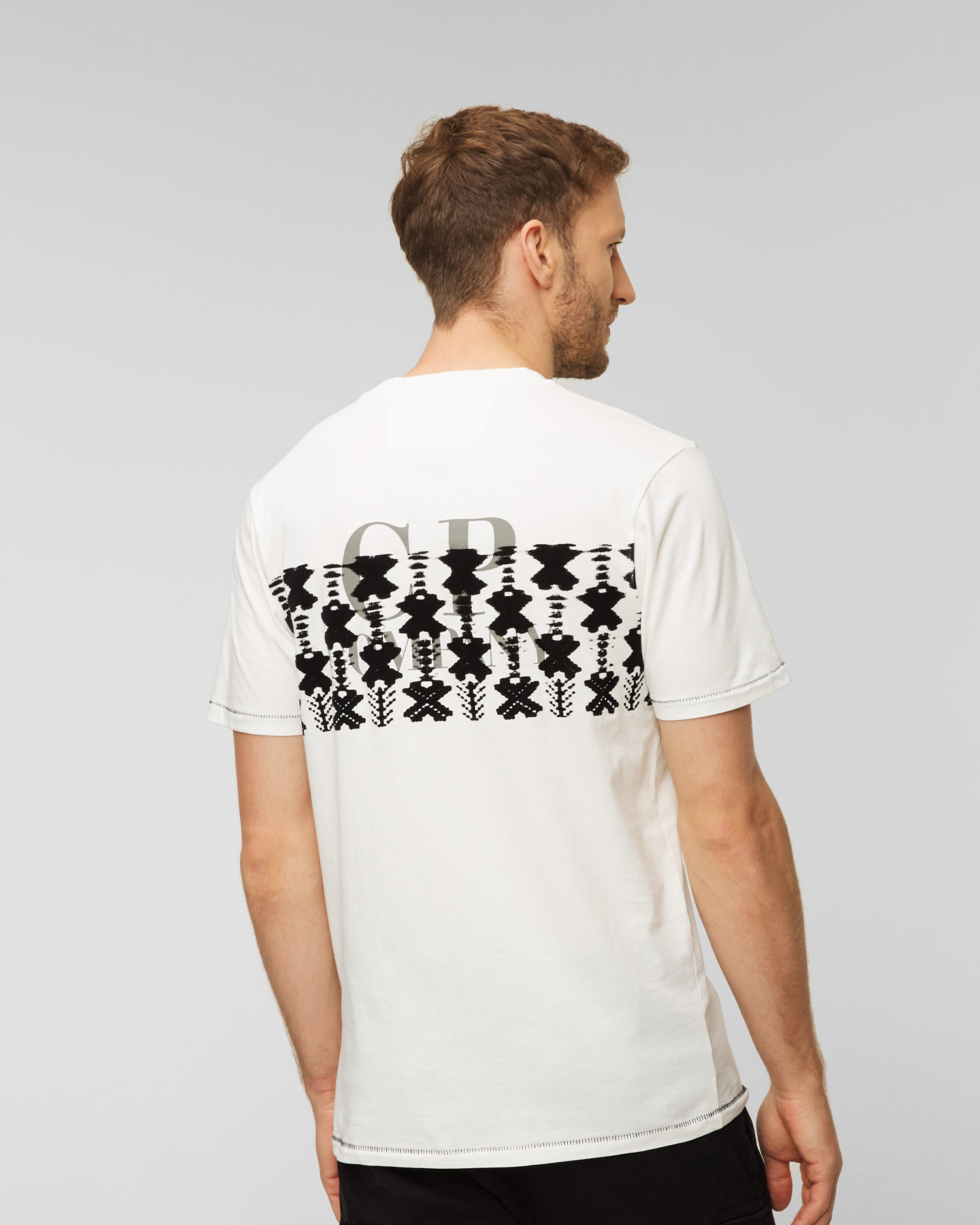 Pánske biele tričko C.P. Company