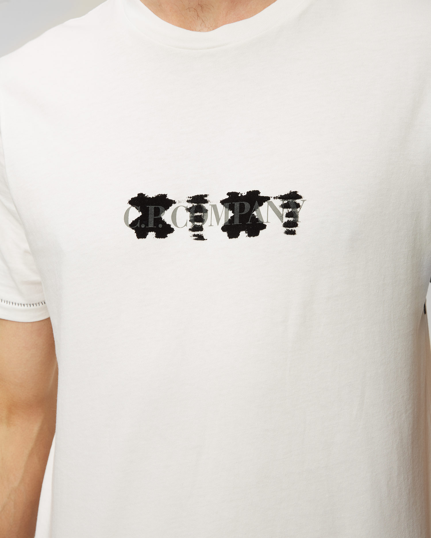 Pánske biele tričko C.P. Company