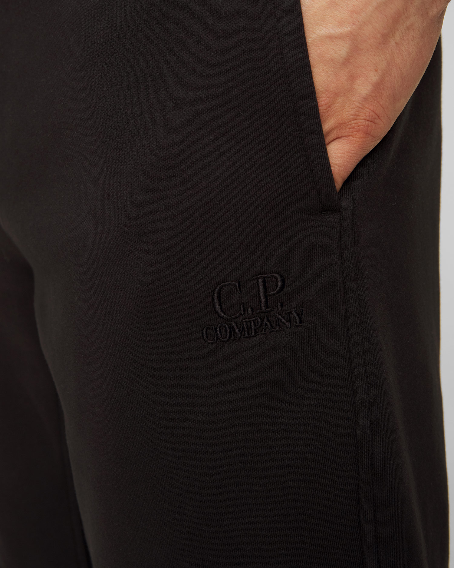 Pantaloni scurți negri pentru bărbați C.P. Company