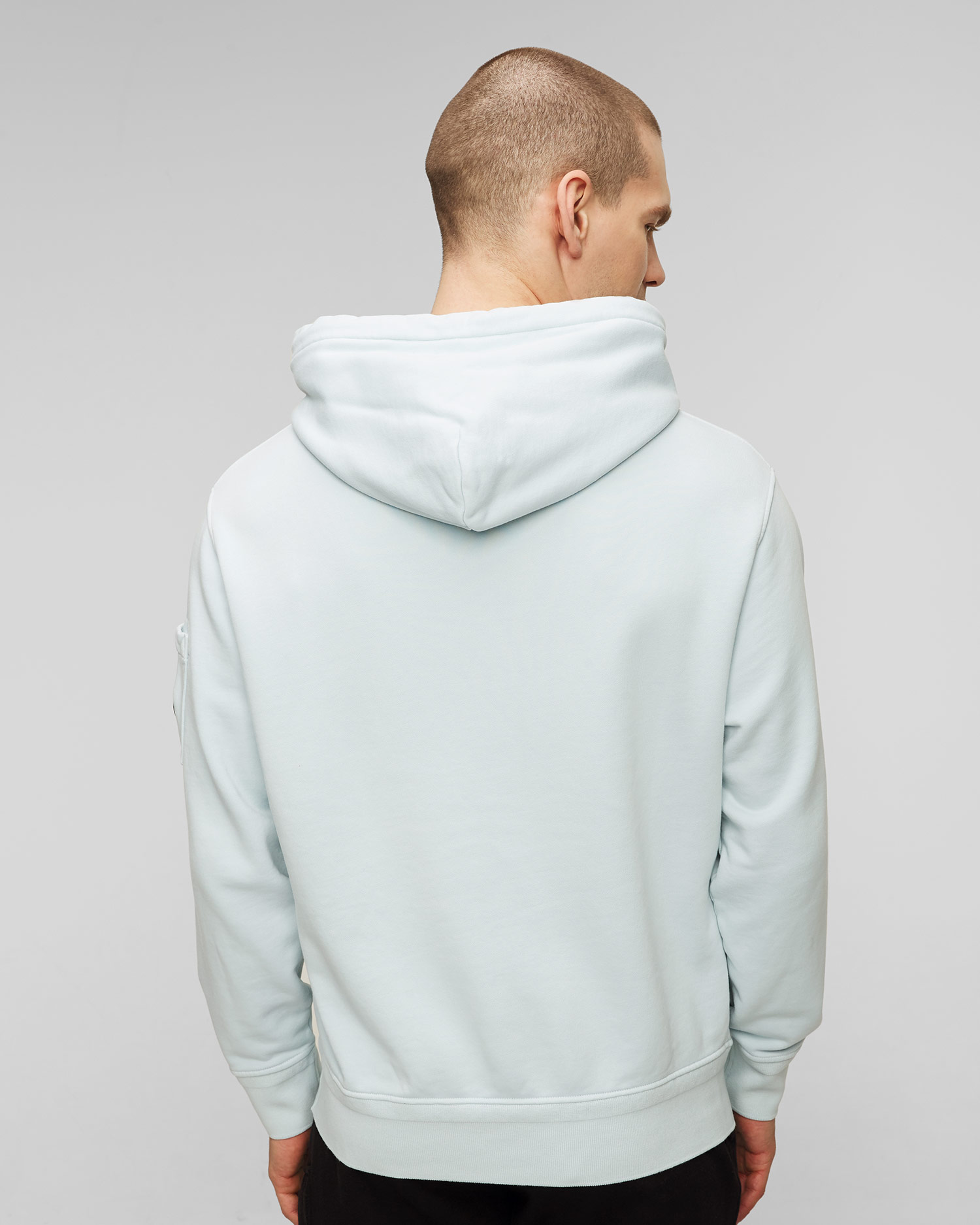 Hanorac cu glugă albastru pentru bărbați C.P. Company