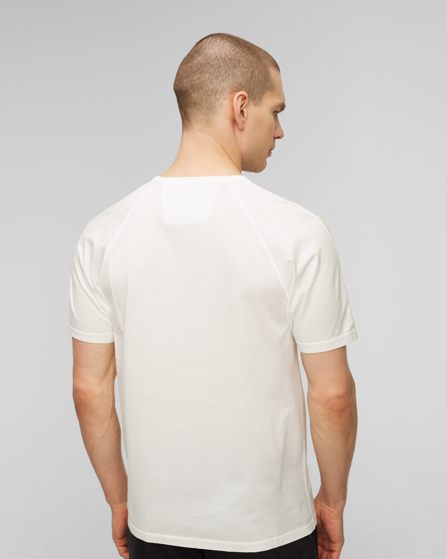 Tricou alb pentru bărbați C.P. Company