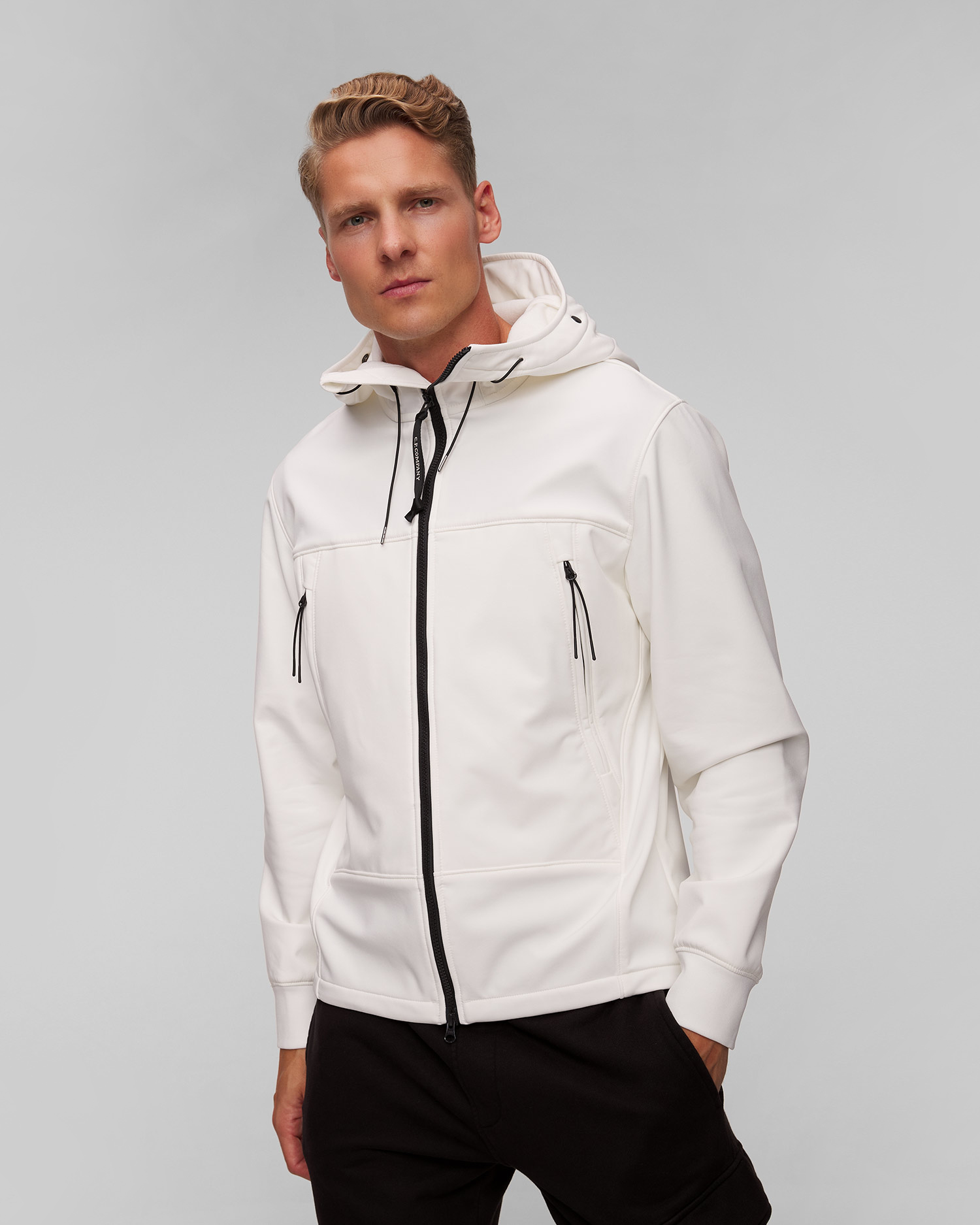 Giacca bianca da uomo C.P. Company