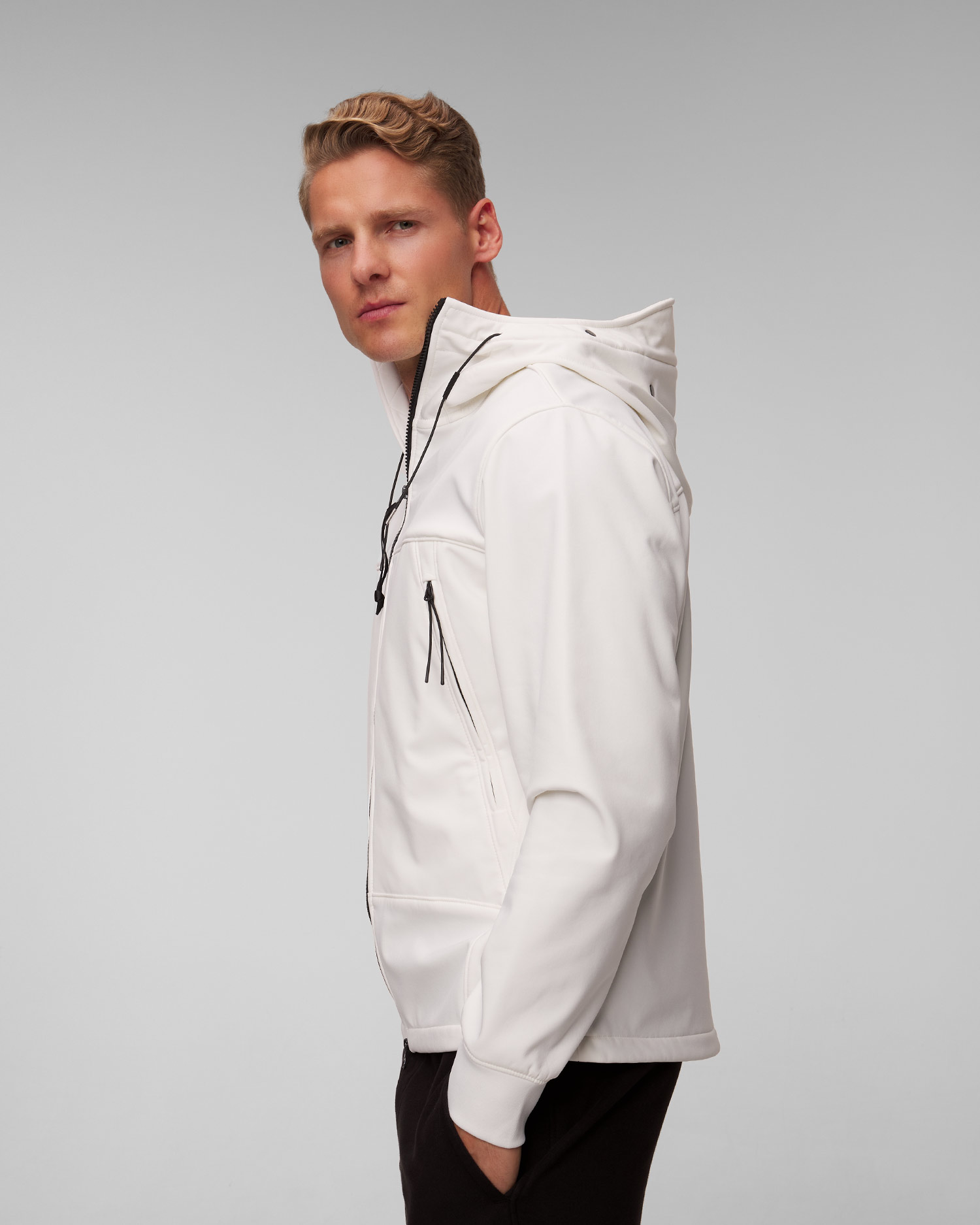 Giacca bianca da uomo C.P. Company