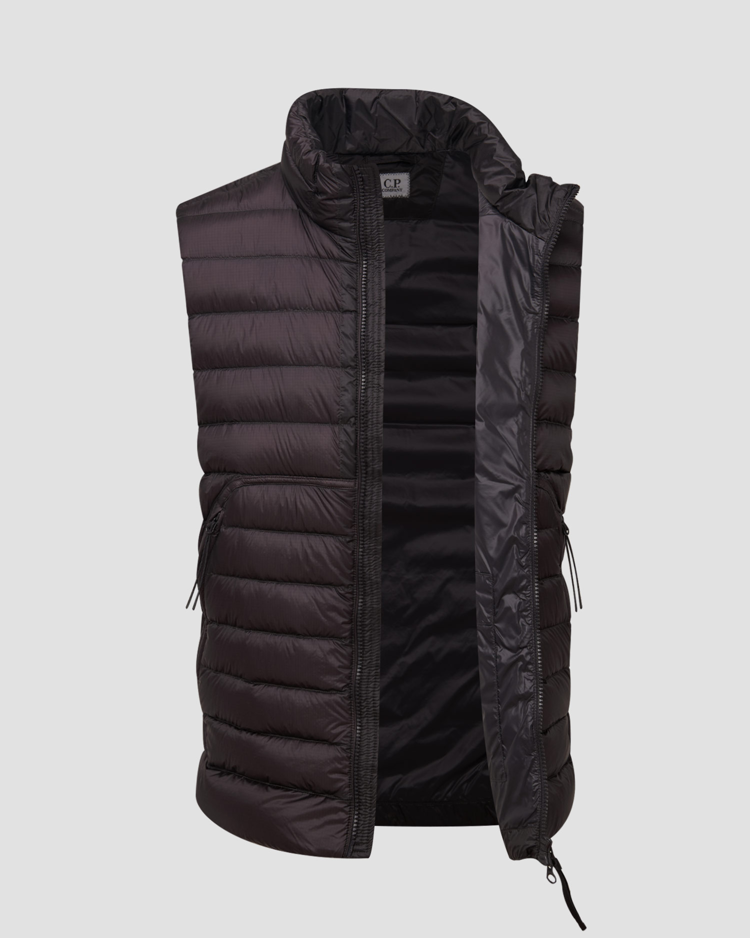 Men's black down gilet C.P. Company