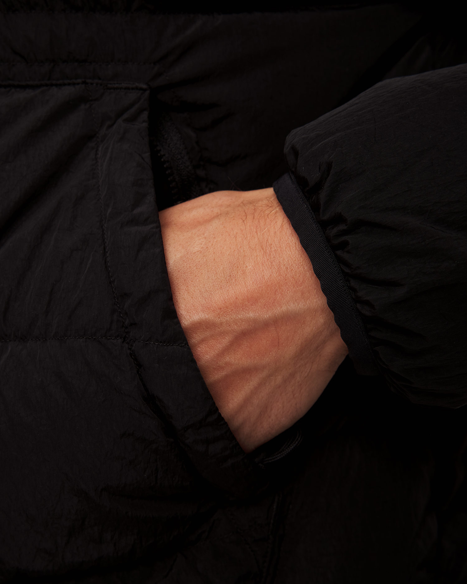 Men's black down jacket C.P. Company