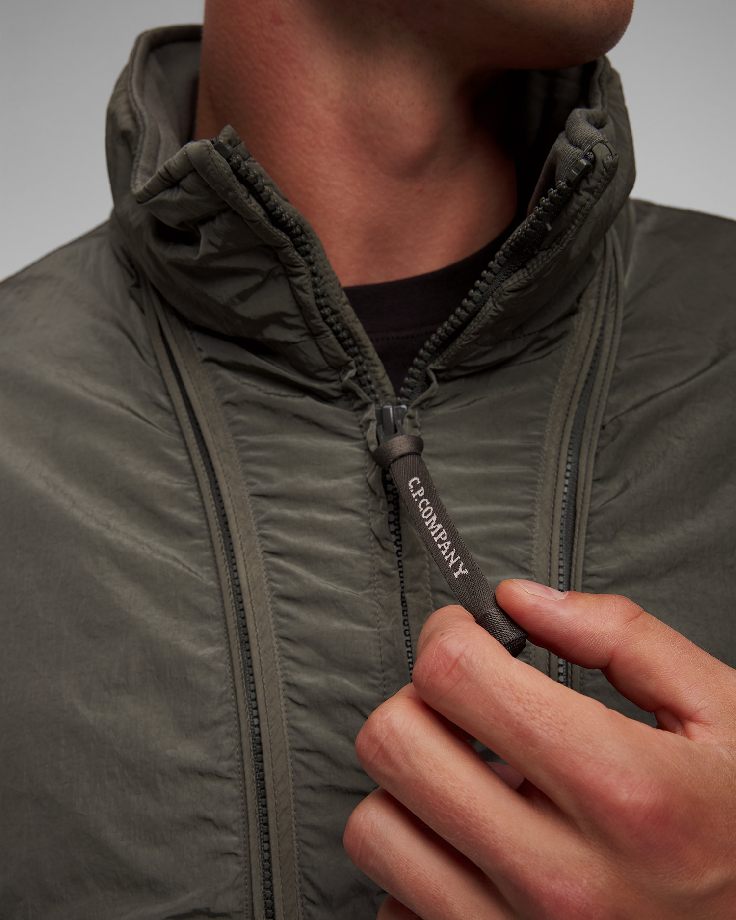 Giacca cachi da uomo C.P. Company
