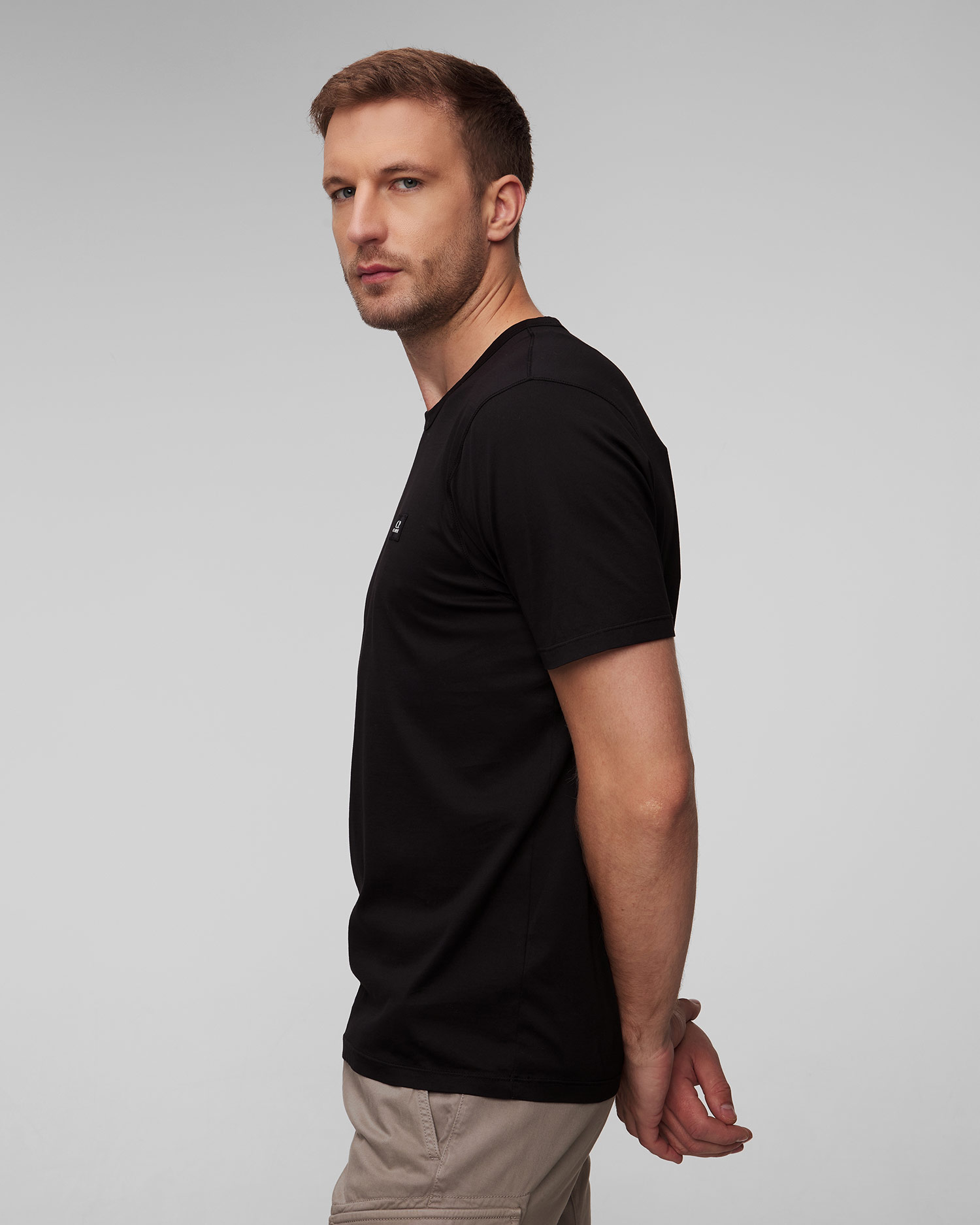 Men's black T-shirt C.P. Company