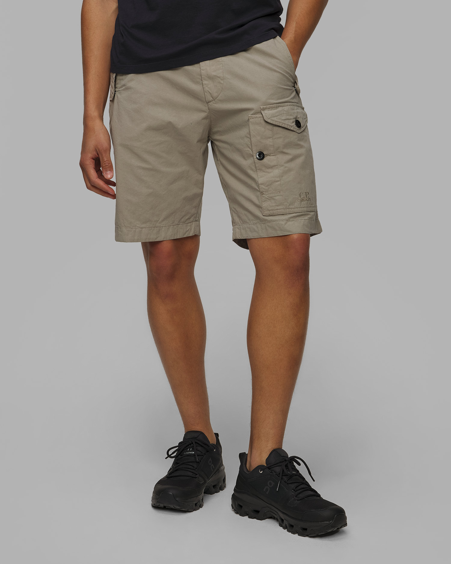 C.P. Company Microreps Cargo Shorts Herrenshorts in Khaki