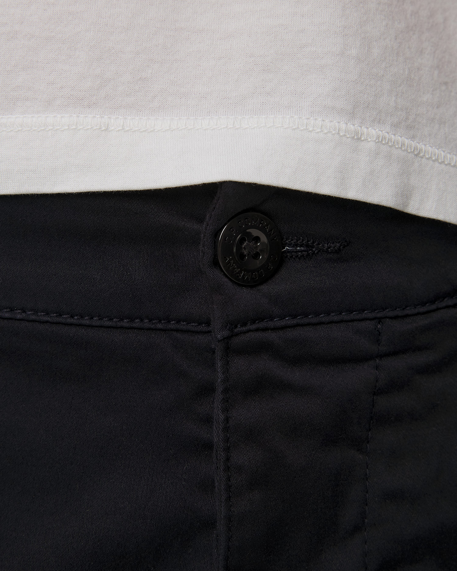 Pantaloni pentru bărbați C.P. Company Stretch Sateen Loose Cargo Pants bleumarin