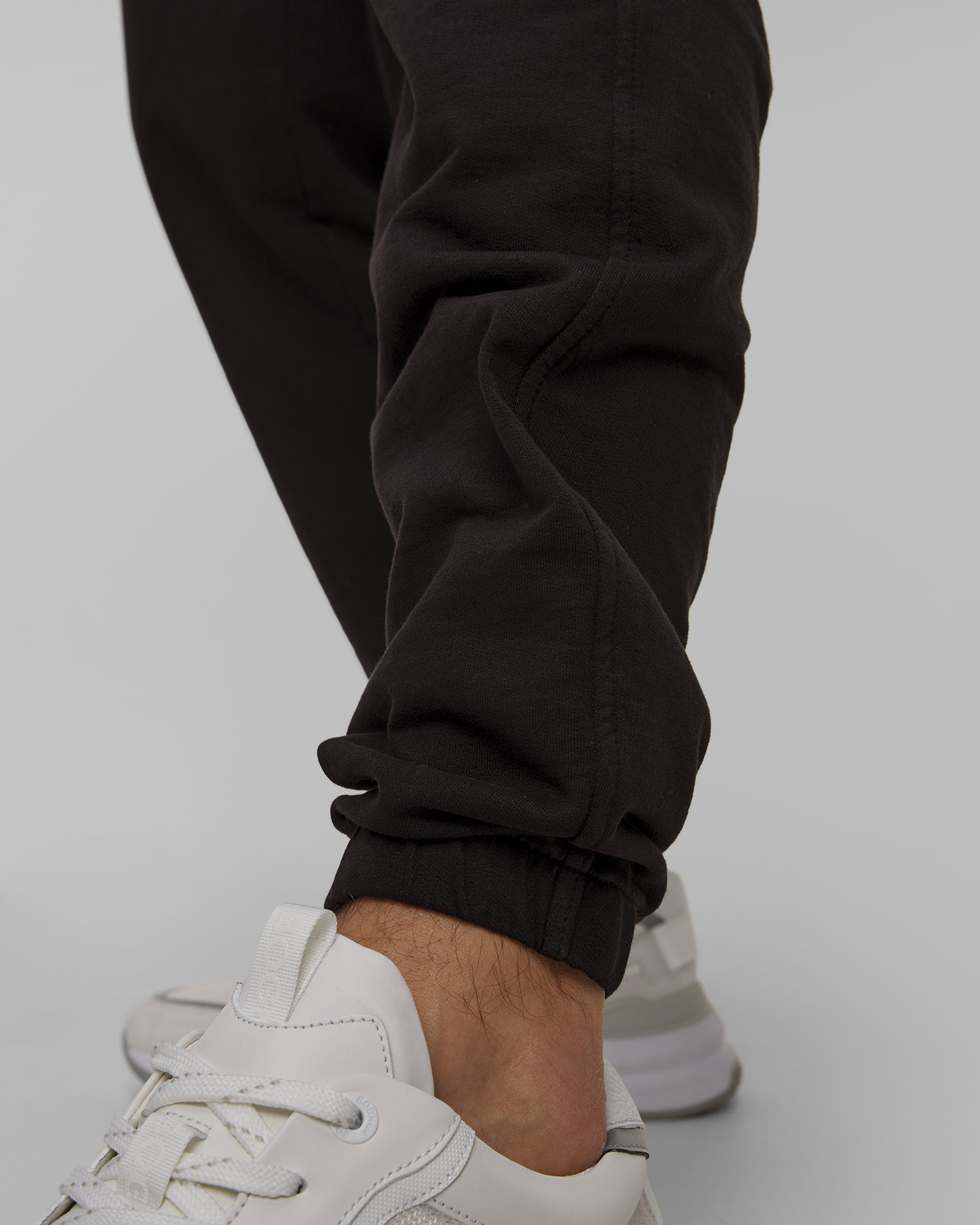 Pantaloni de trening pentru bărbați C.P. Company Light Fleece Logo Sweatpants negri