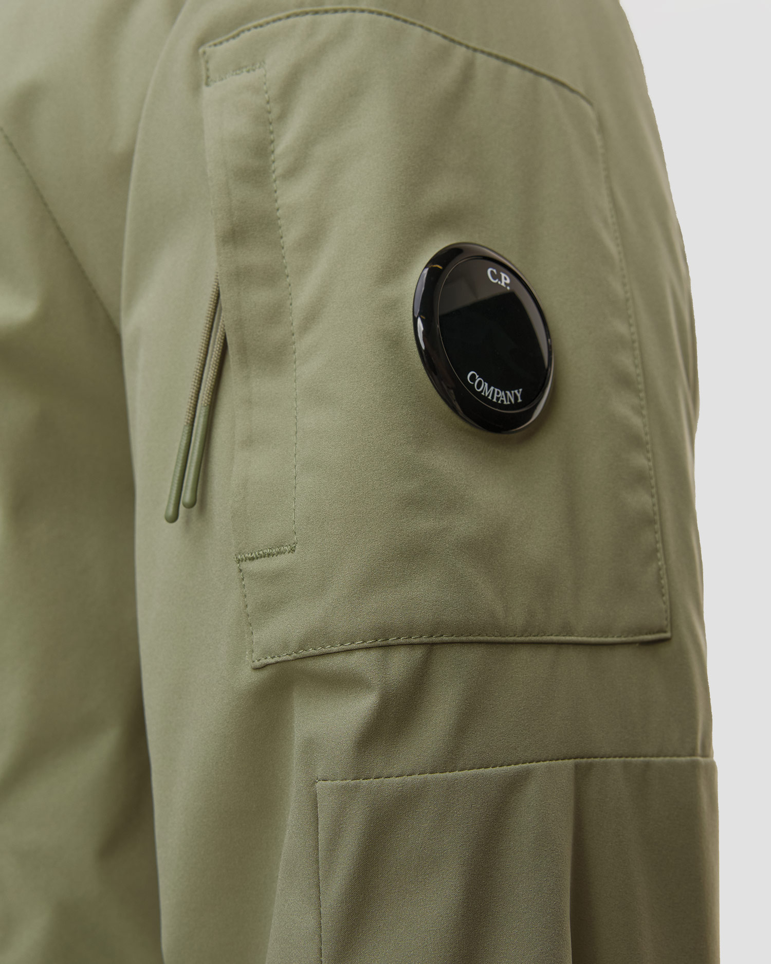 C.P. Company Pro-Tek Hooded Padded Jacket Isolierte Herrenjacke in Grün