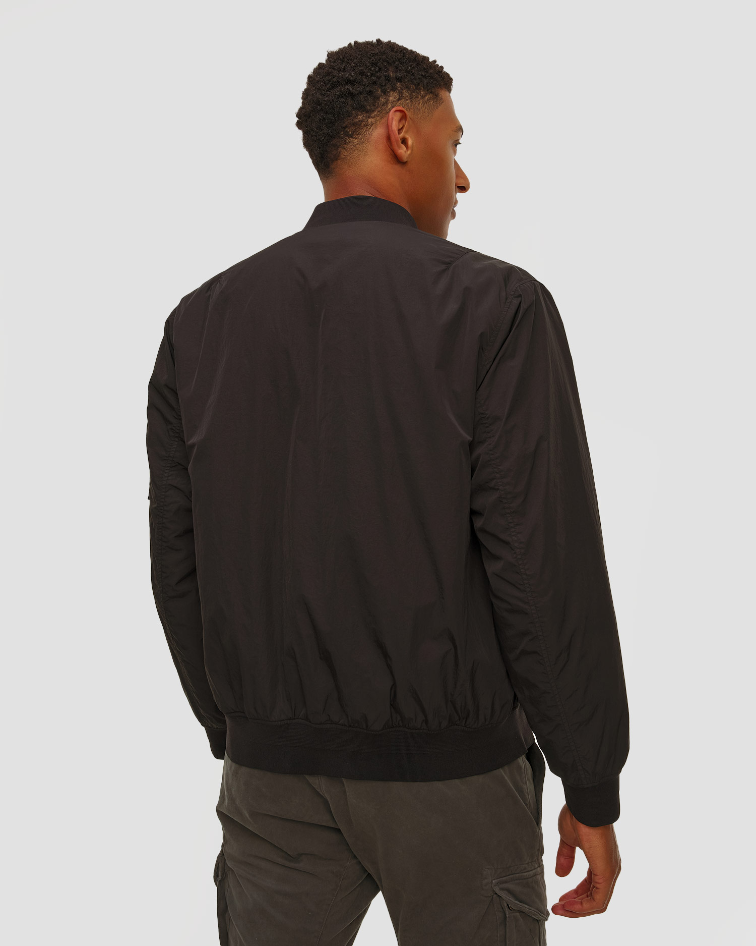 C.P. Company Chrome-R Bomber Jacket Bomberjacke für Herren in Schwarz