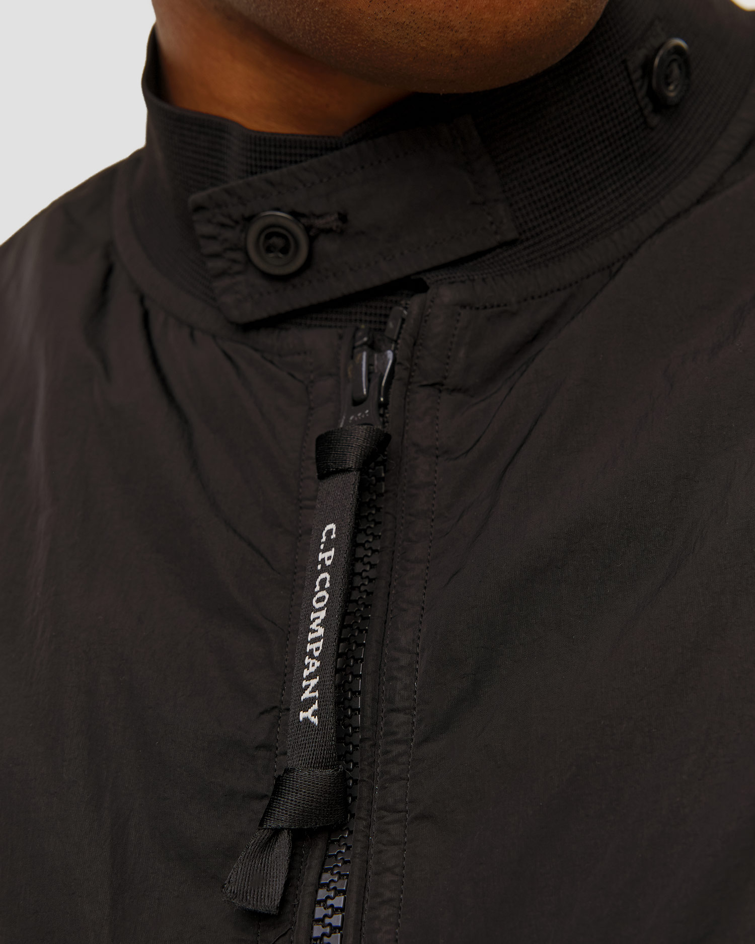 C.P. Company Chrome-R Bomber Jacket Bomberjacke für Herren in Schwarz