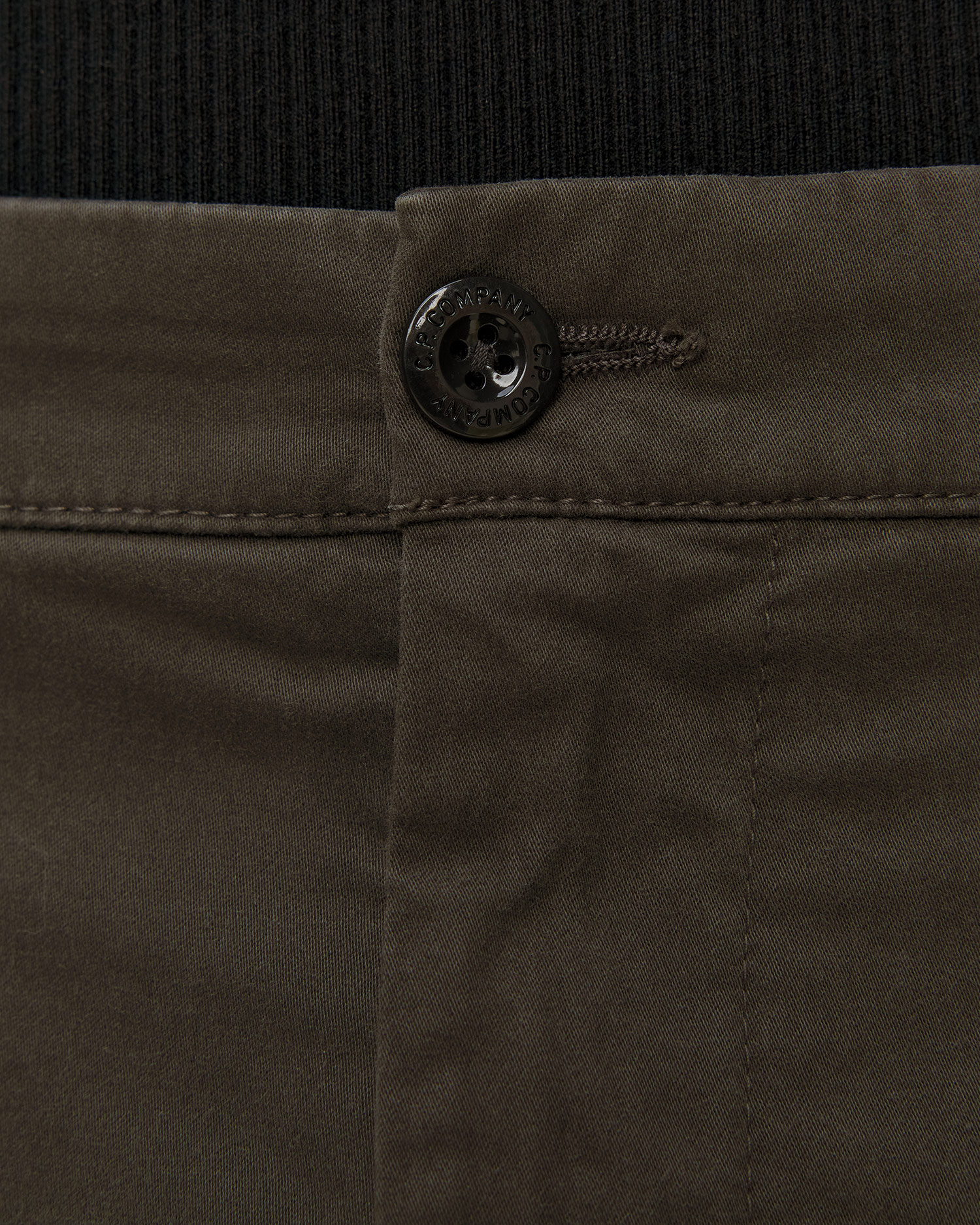 Pánske nohavice C.P. Company Stretch Sateen Loose Cargo Pants sivé