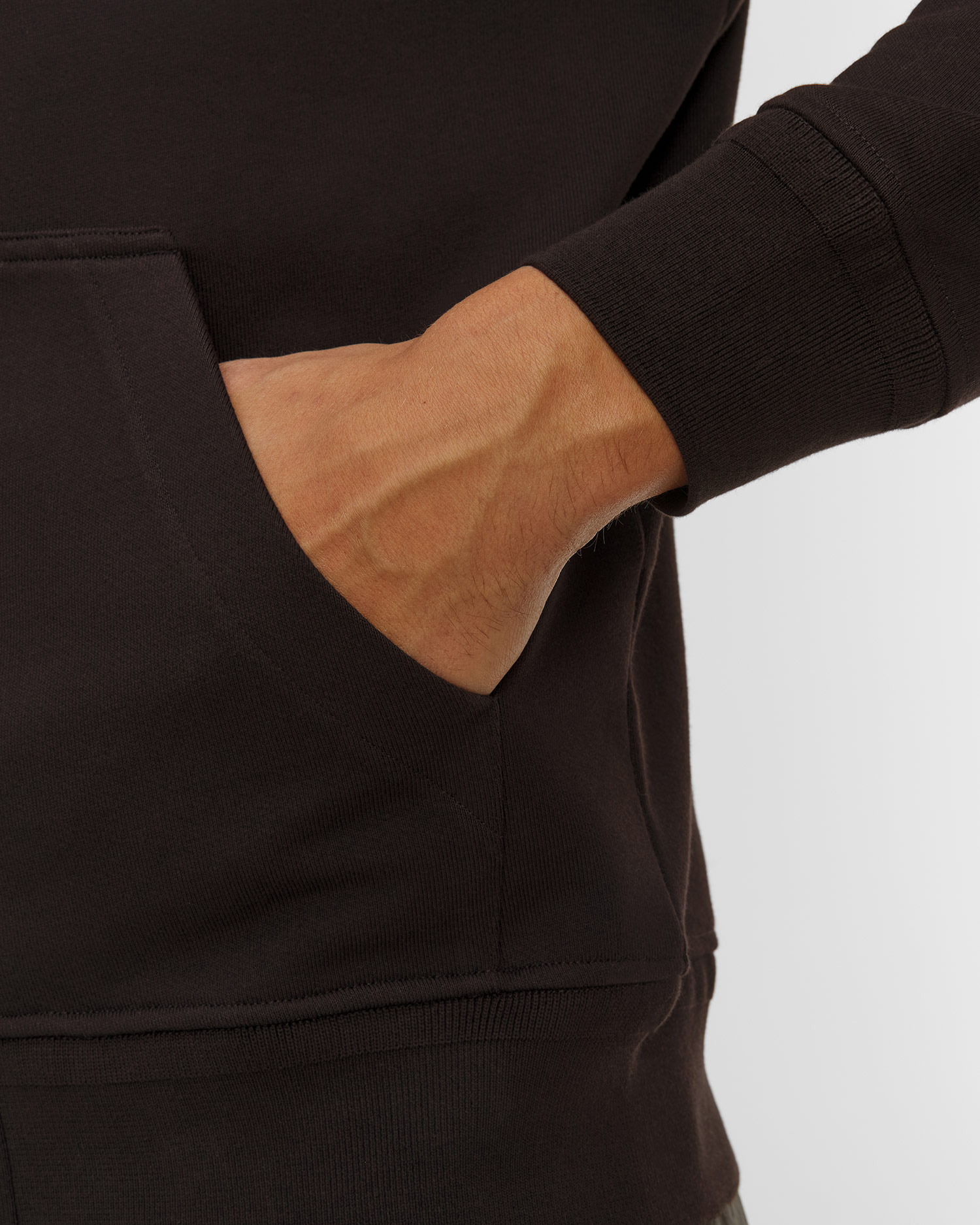 C.P. Company Diagonal Raised Fleece Hooded Full Zip Sweatshirt Herren-Sweatshirt in Schwarz