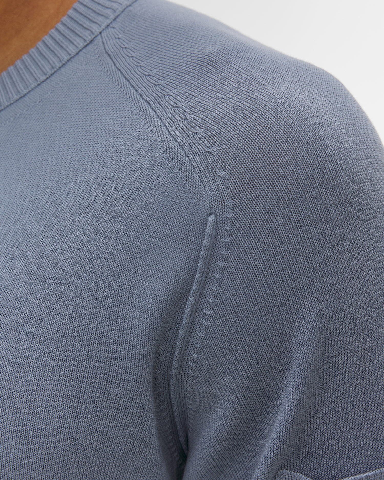 Pánský svetr C.P. Company Cotton Crepe Crewneck Lens Sweater