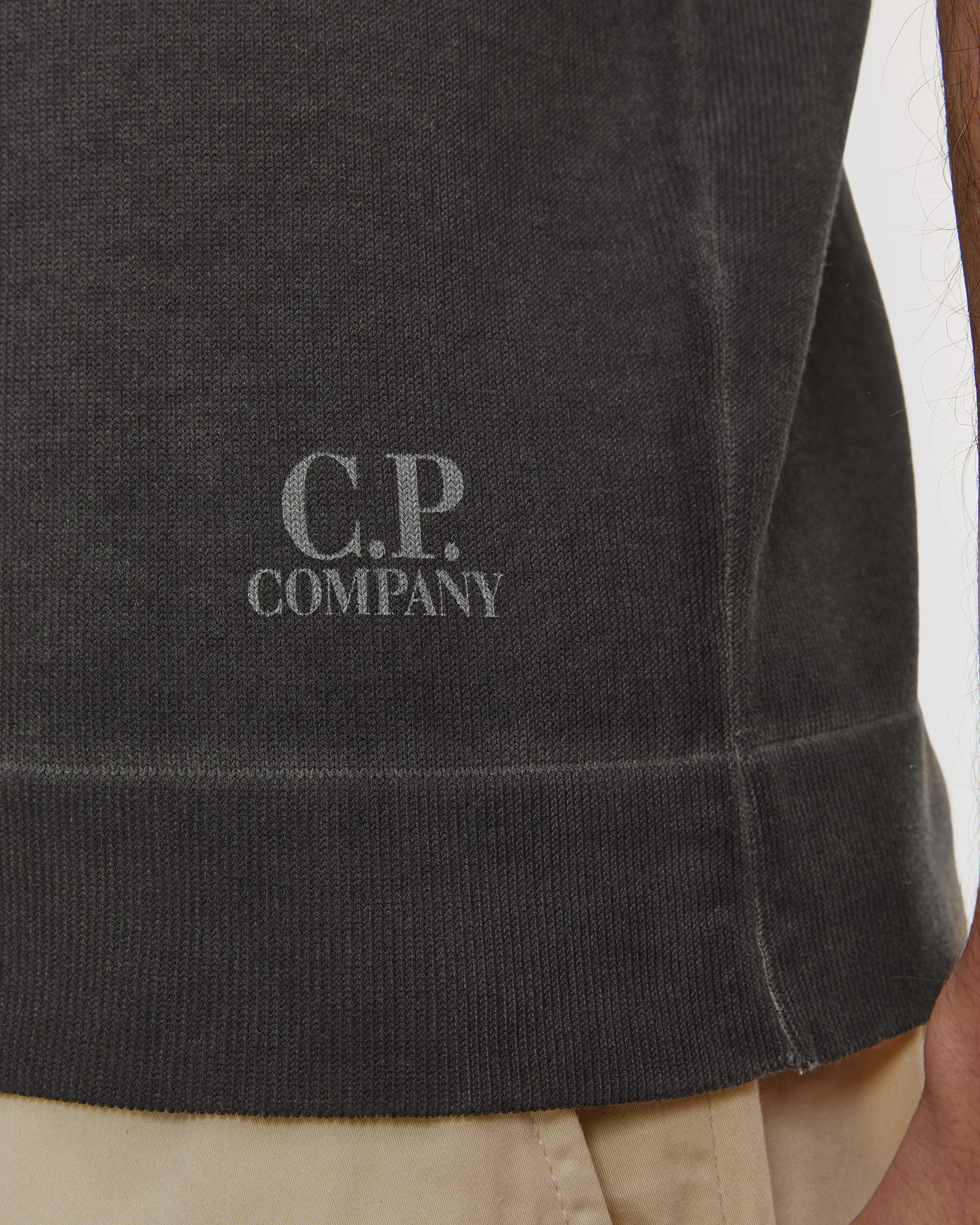 Pánská polokošile C.P. Company Cotton Crepe Double Dyed Polo