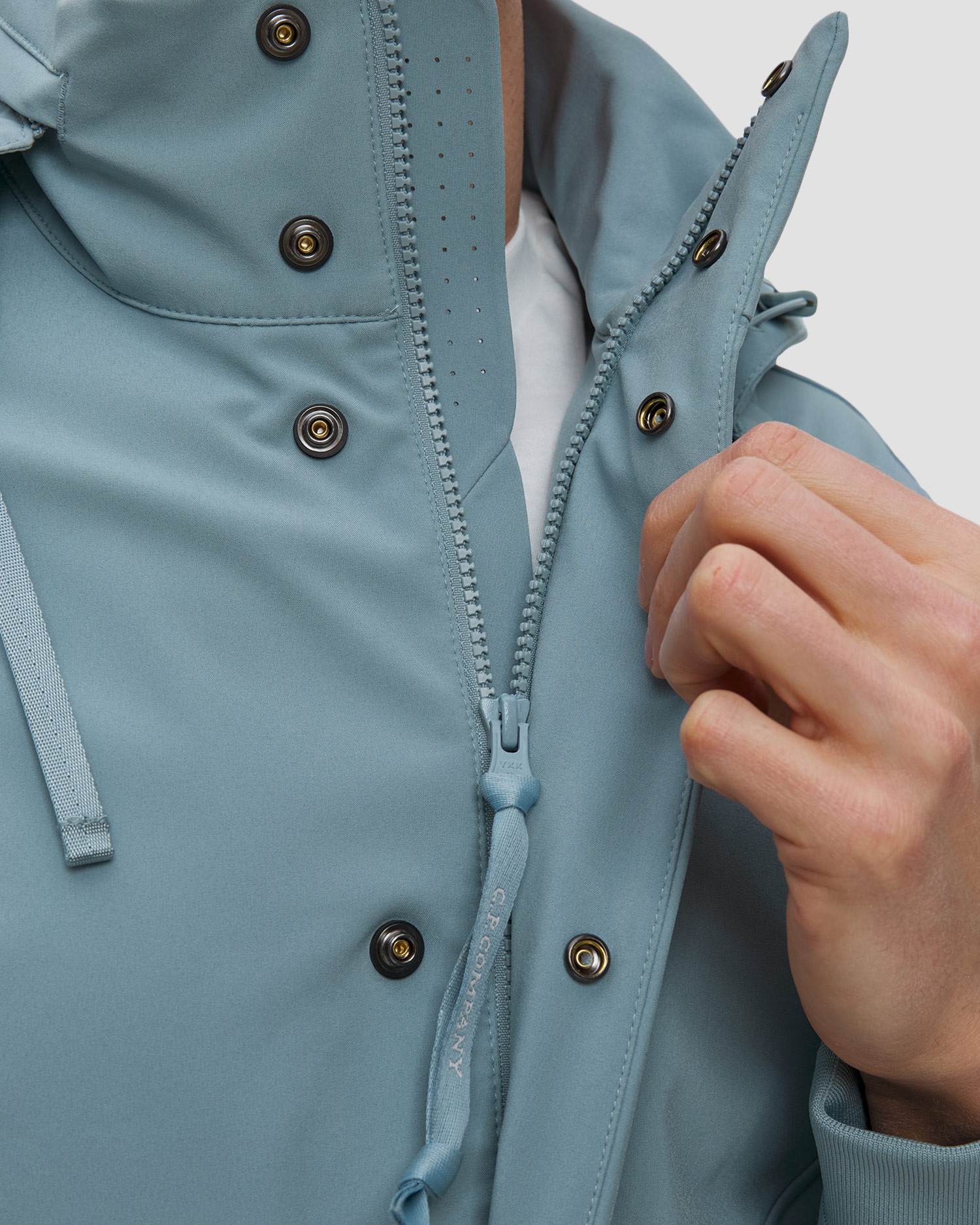 Softshell męski C.P. Company C.P. Shell-R Hidden Hood Lens Jacket