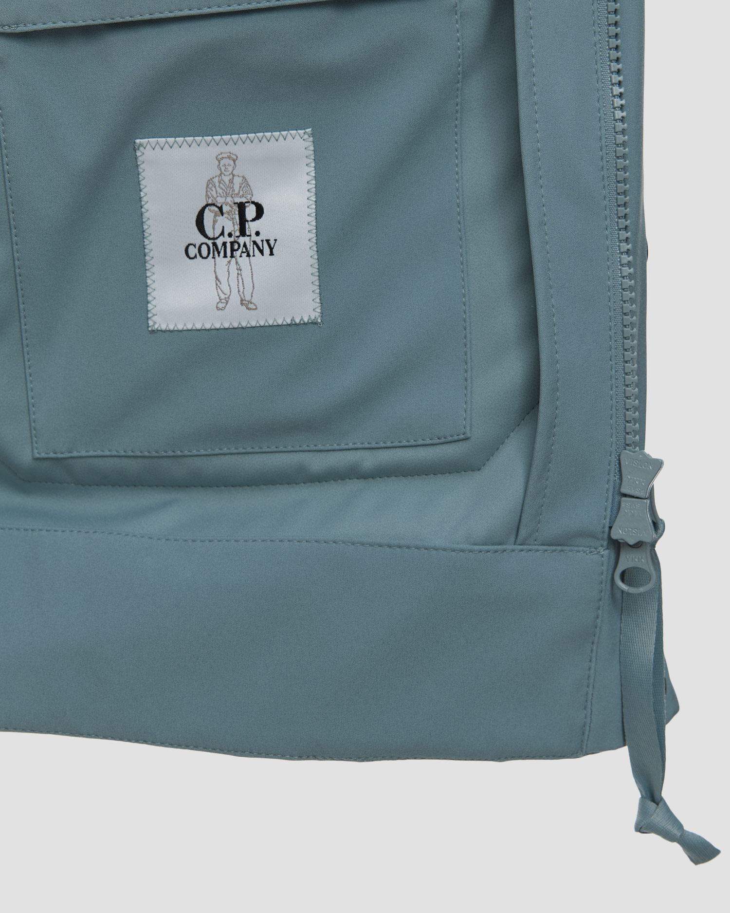 Softshell męski C.P. Company C.P. Shell-R Hidden Hood Lens Jacket
