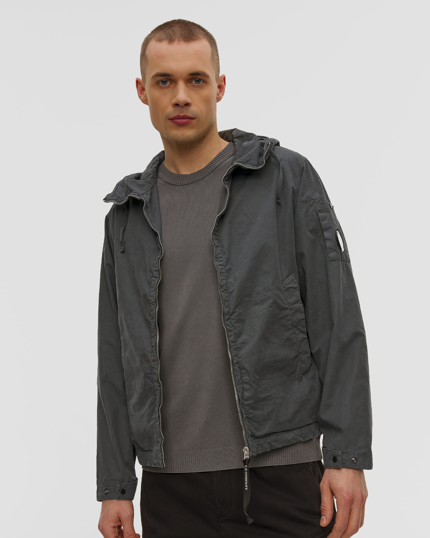 Pánská bunda C.P. Company Micro-Reps Hooded Lens Jacket