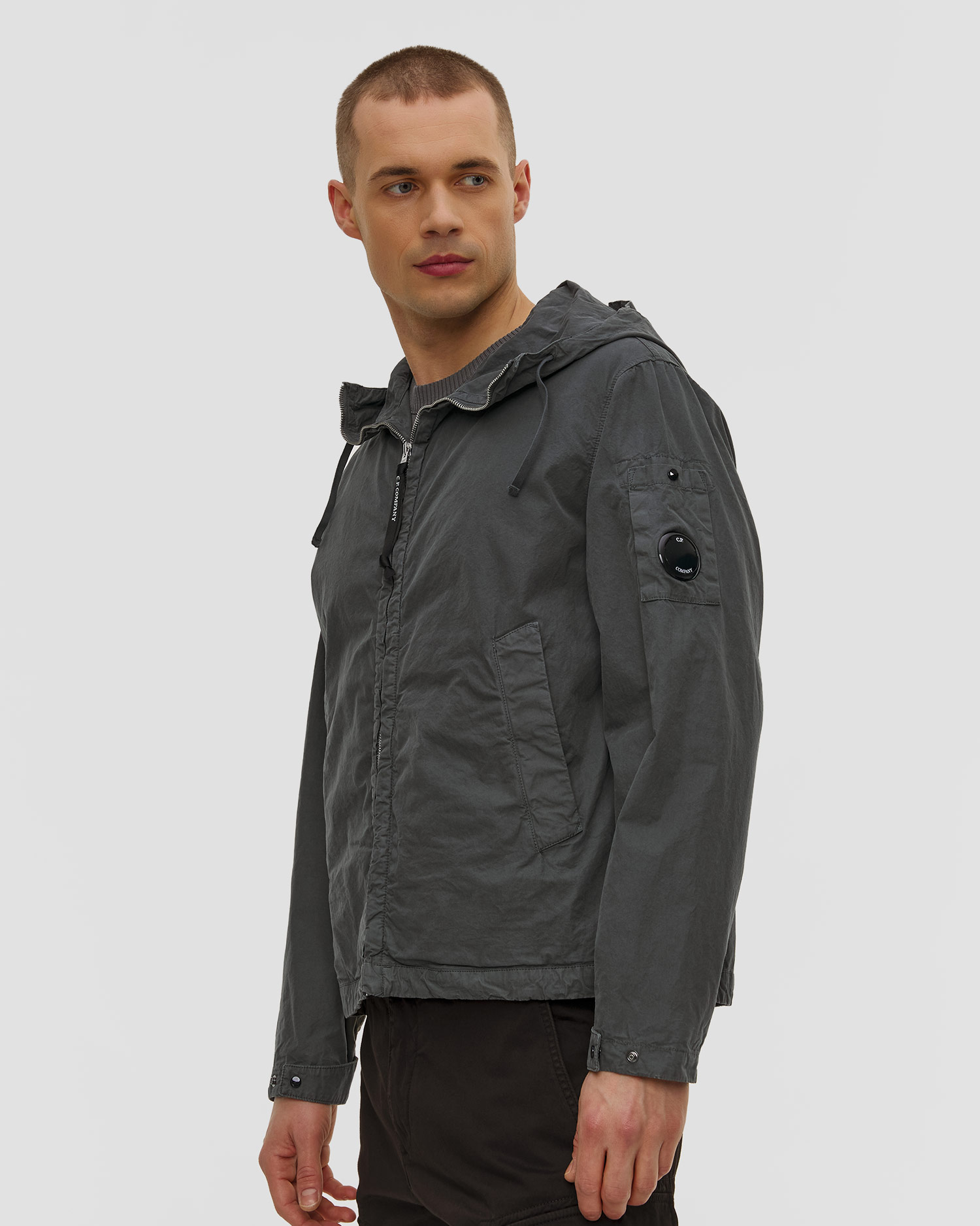 Pánská bunda C.P. Company Micro-Reps Hooded Lens Jacket