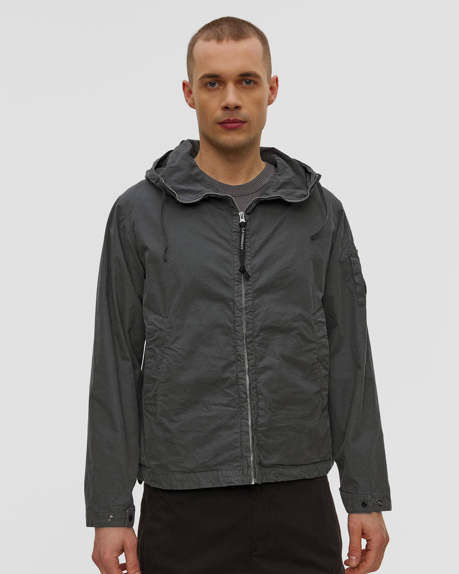 Pánská bunda C.P. Company Micro-Reps Hooded Lens Jacket