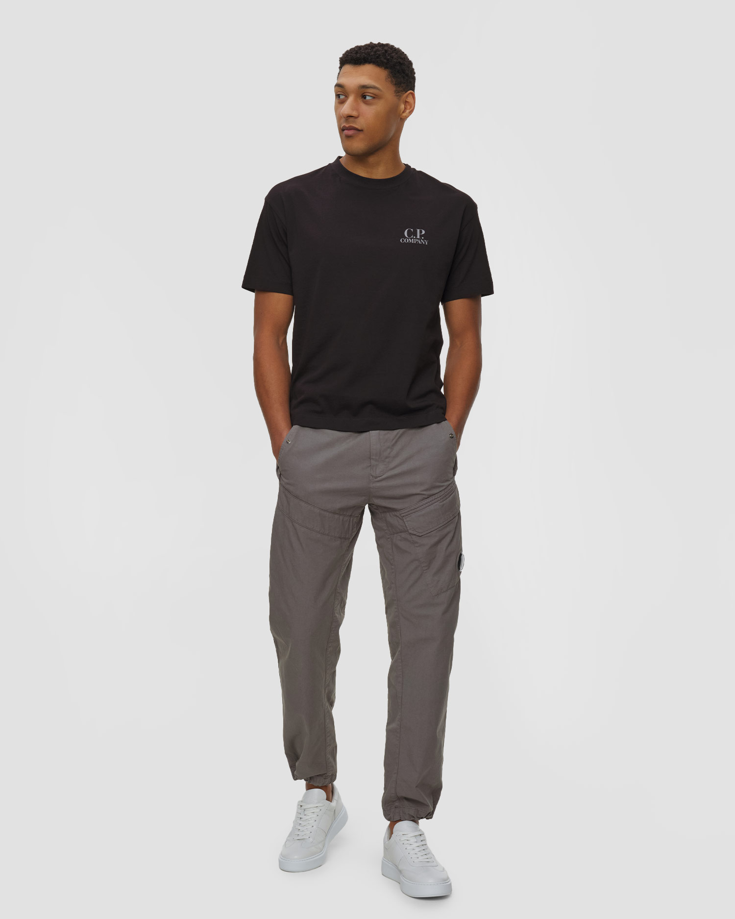 Spodnie męskie C.P. Company Cotton Gabardine Lens Cargo Pants