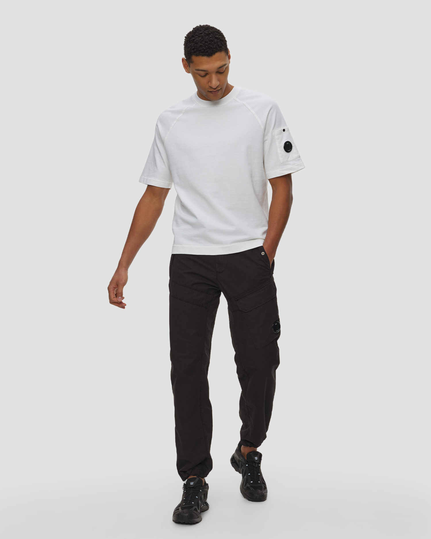 Spodnie męskie C.P. Company Cotton Gabardine Lens Cargo Pants