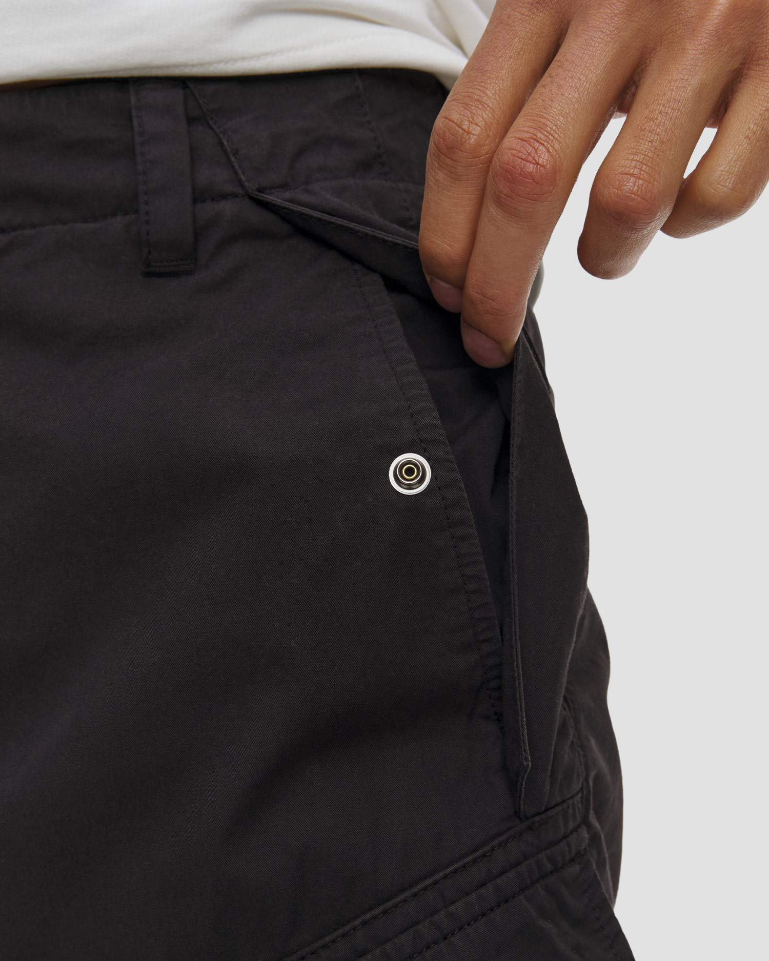 Spodnie męskie C.P. Company Cotton Gabardine Lens Cargo Pants