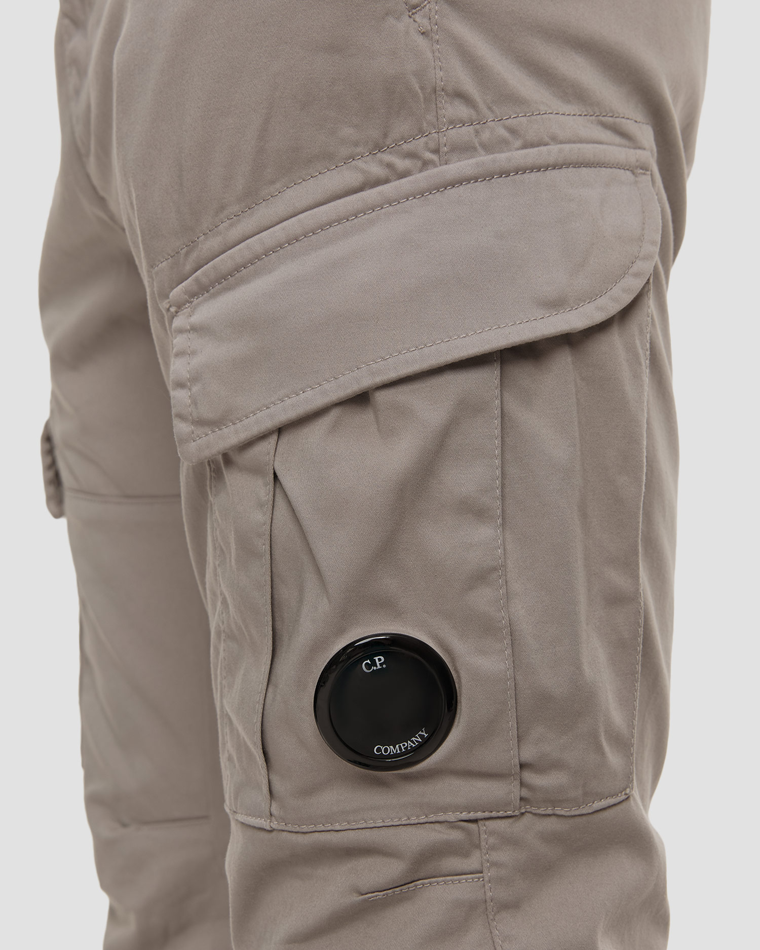 Pánské kalhoty C.P. Company Stretch Sateen Ergonomic Lens Cargo Pants