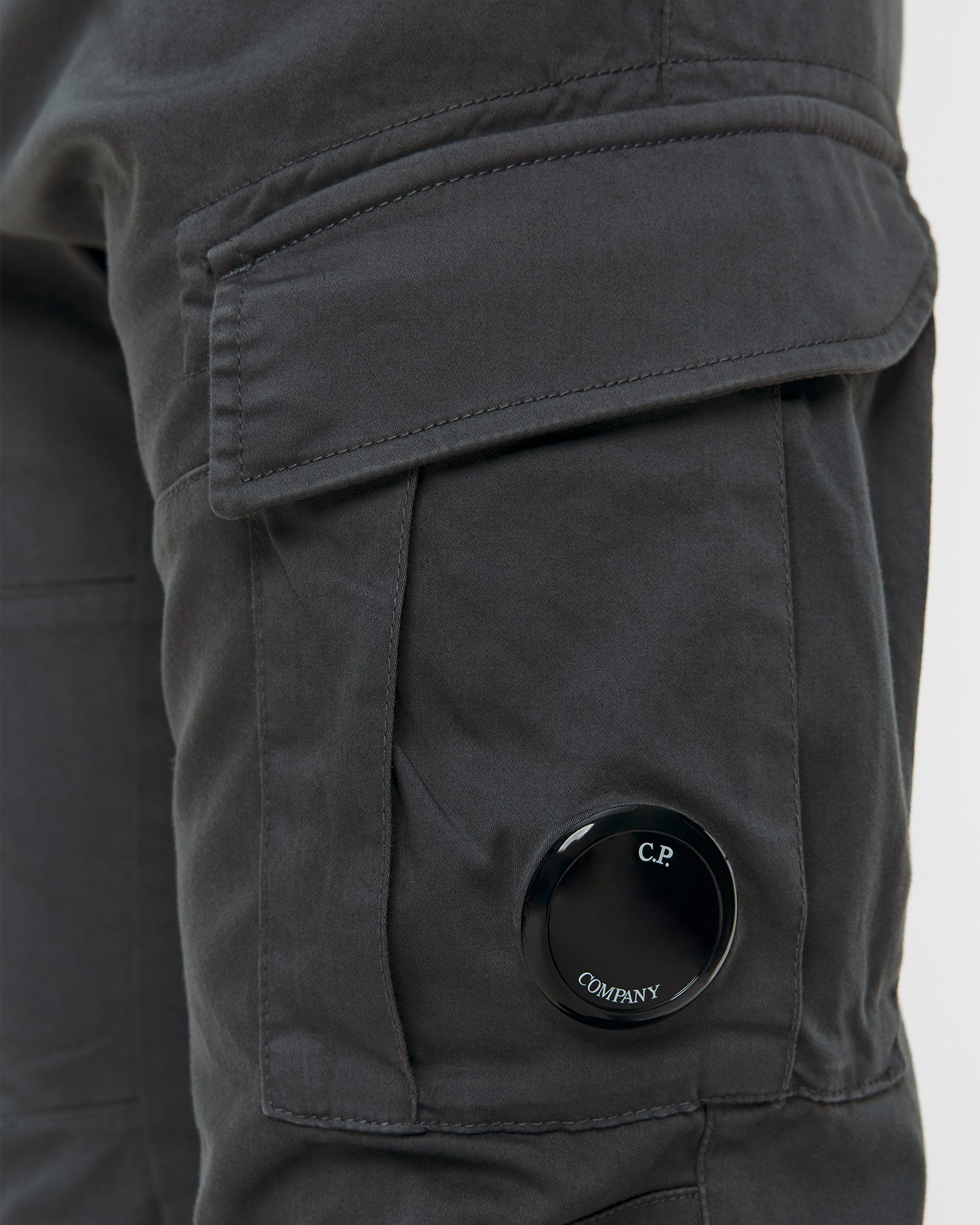 Pánské kalhoty C.P. Company Stretch Sateen Ergonomic Lens Cargo Pants