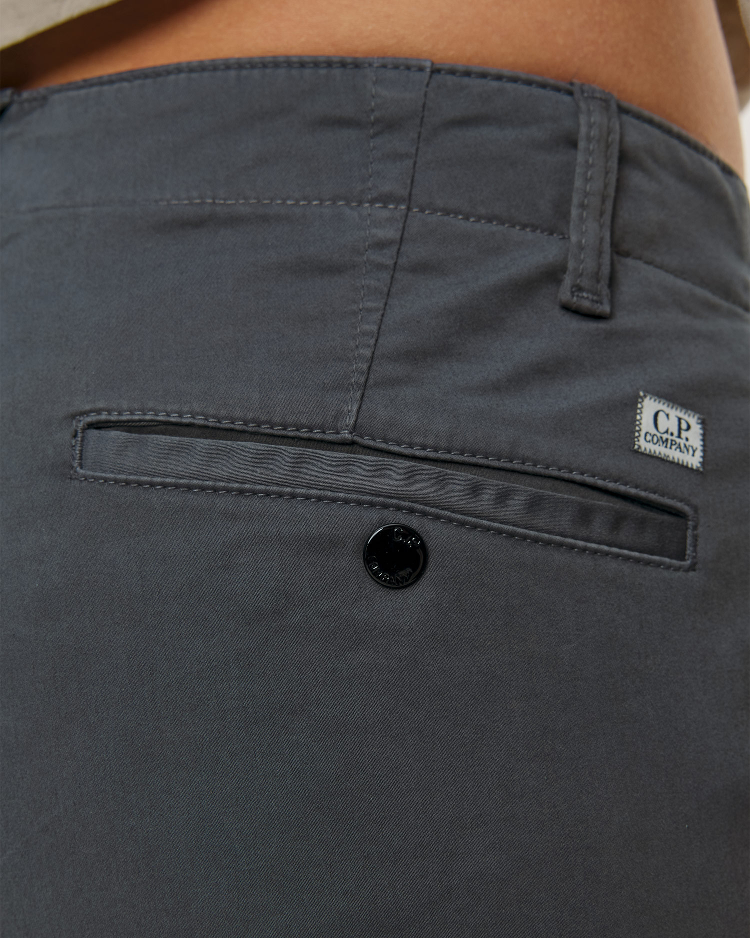 Pánské kalhoty C.P. Company Stretch Sateen Ergonomic Lens Cargo Pants