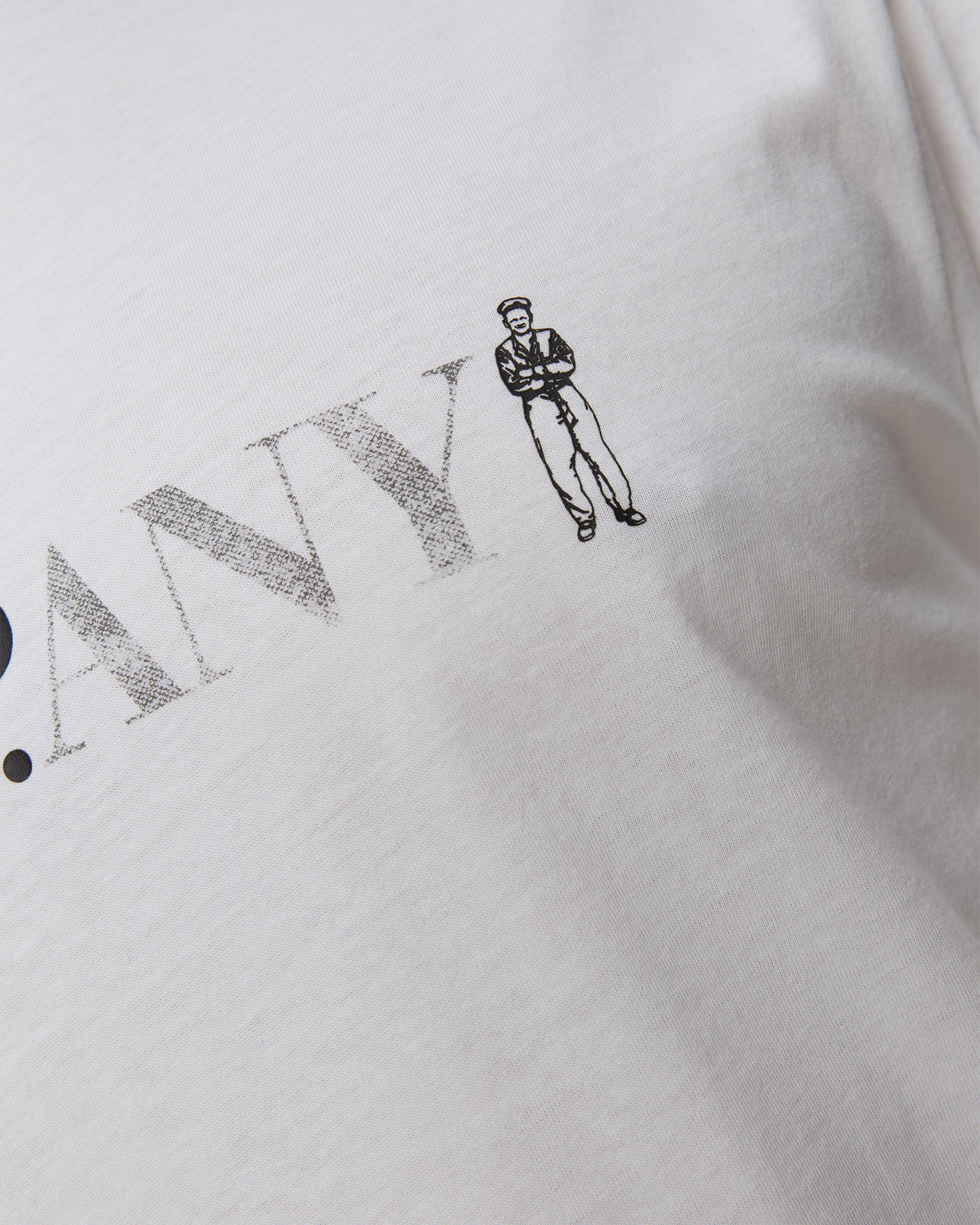 T-shirt męski C.P. Company 30/1 Jersey Short Sleeve Chest Logo biały