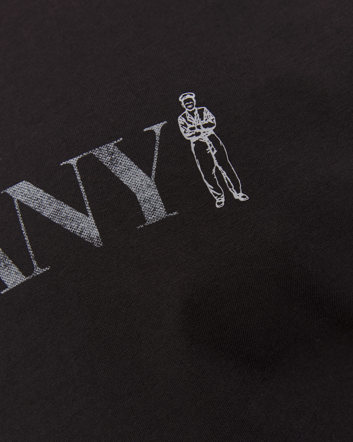 T-shirt męski C.P. Company 30/1 Jersey Short Sleeve Chest Logo czarny