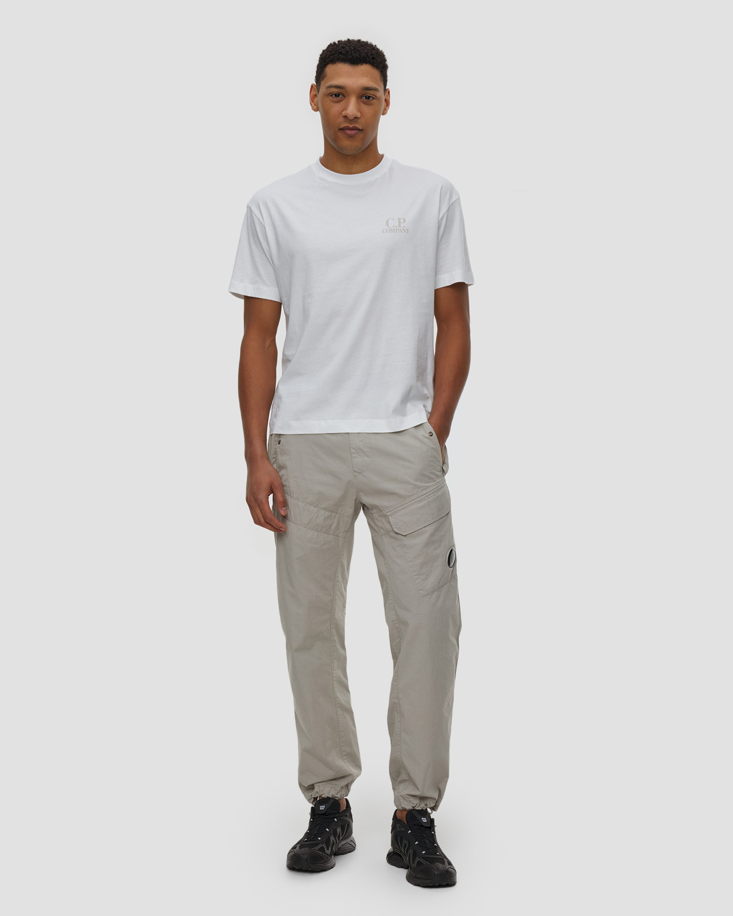 Pánské tričko C.P. Company 30/1 Jersey Short Sleeve Printed Graphics T-Shirt