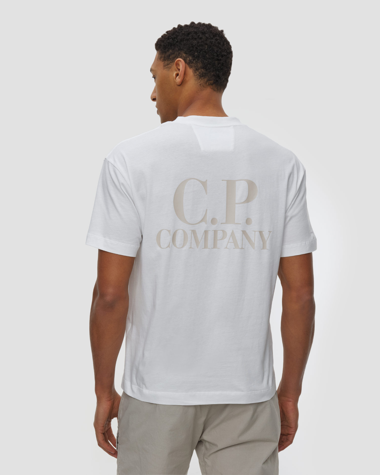 Pánské tričko C.P. Company 30/1 Jersey Short Sleeve Printed Graphics T-Shirt