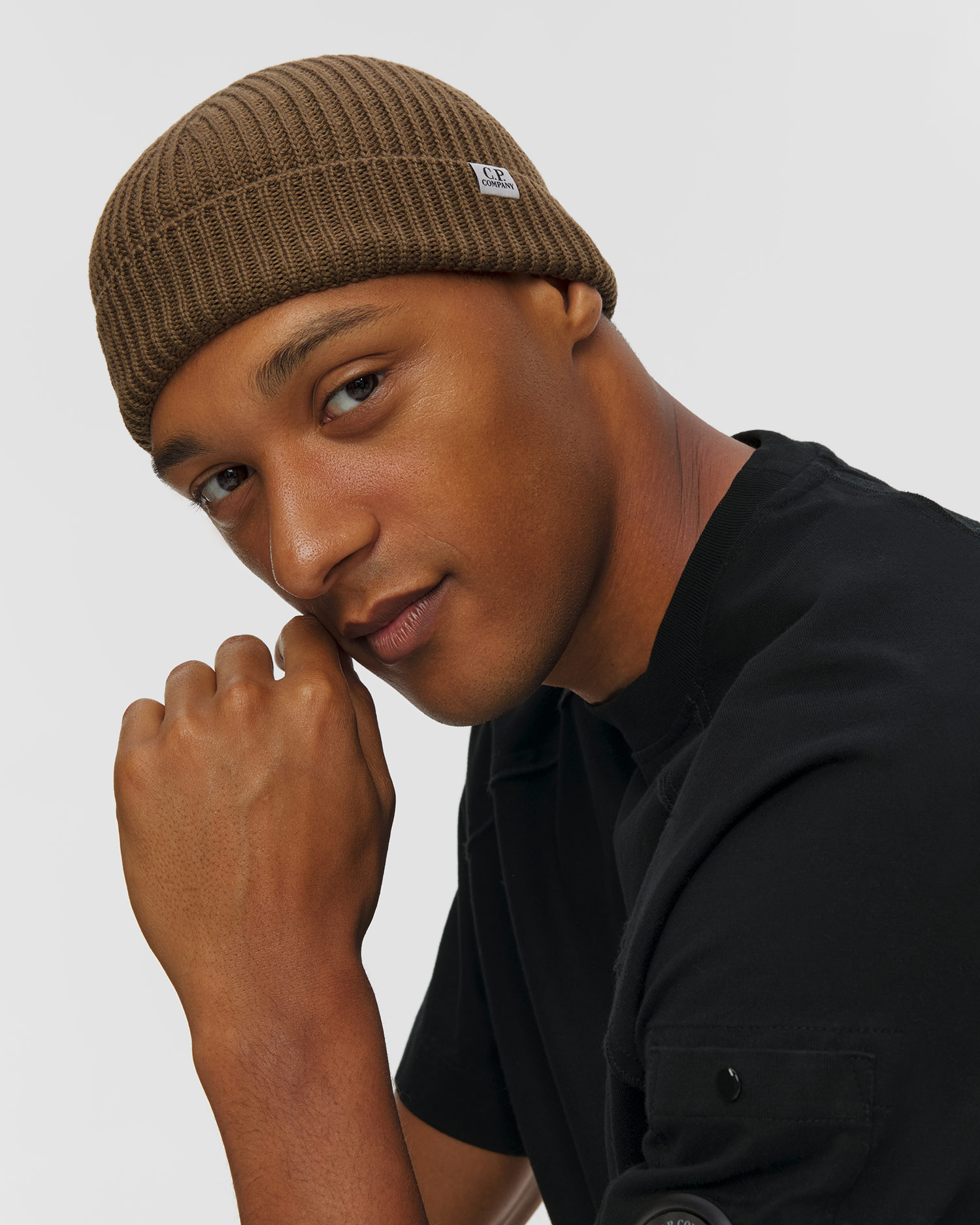Căciulă din lână pentru bărbați C.P. Company