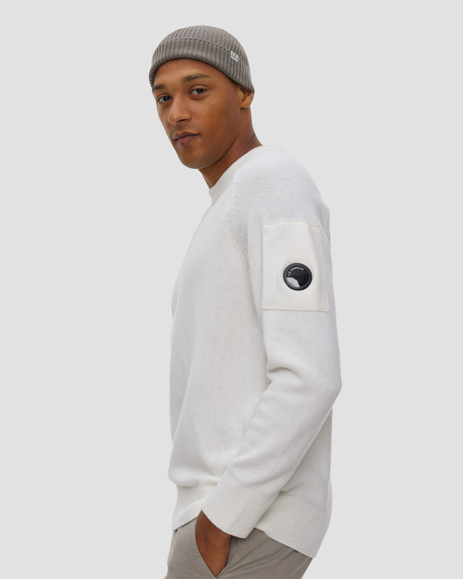 Pulover din lână pentru bărbați C.P. Company Lambswool GRS