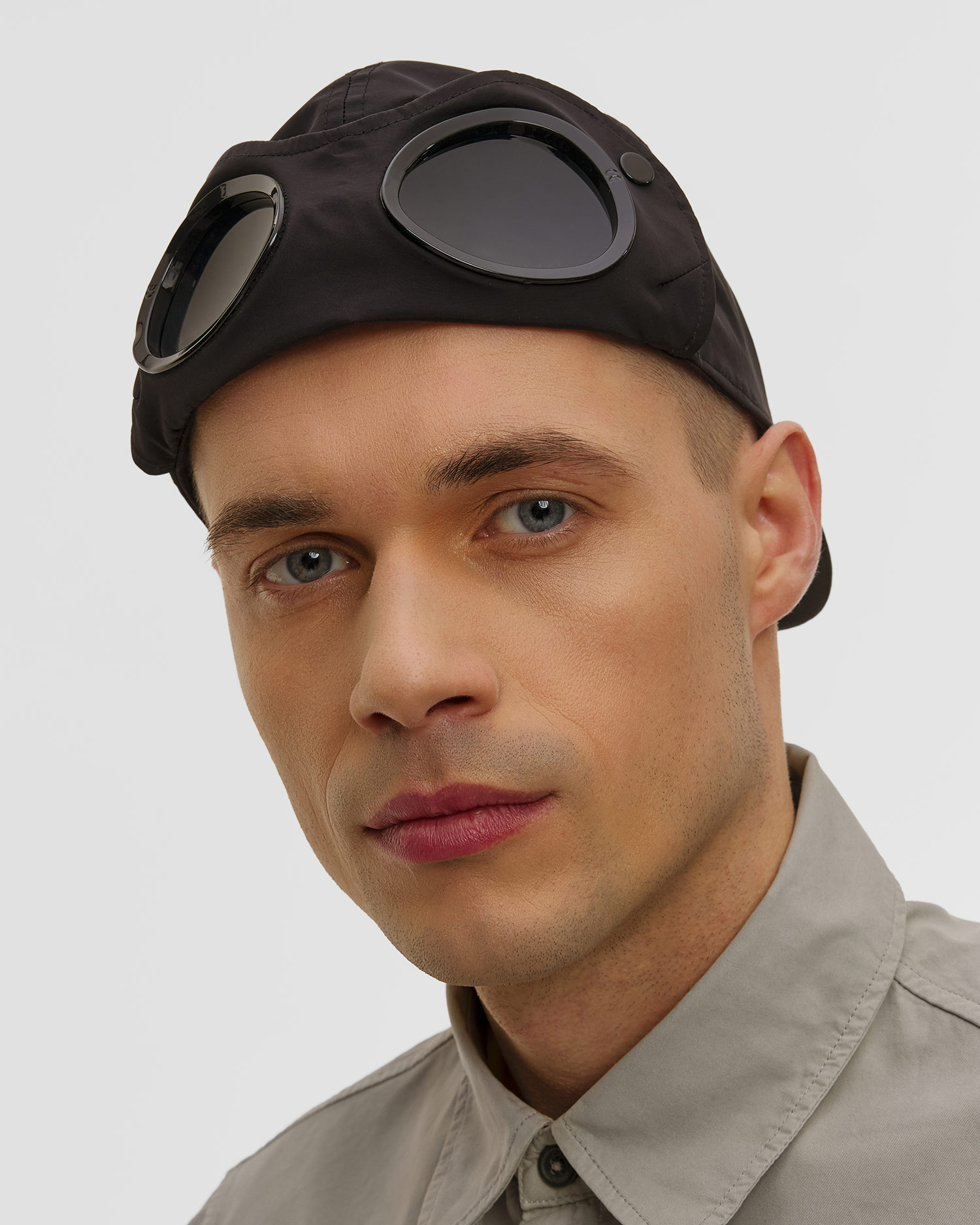 Czapka z daszkiem męska C.P. Company Chrome-R Goggle Cap