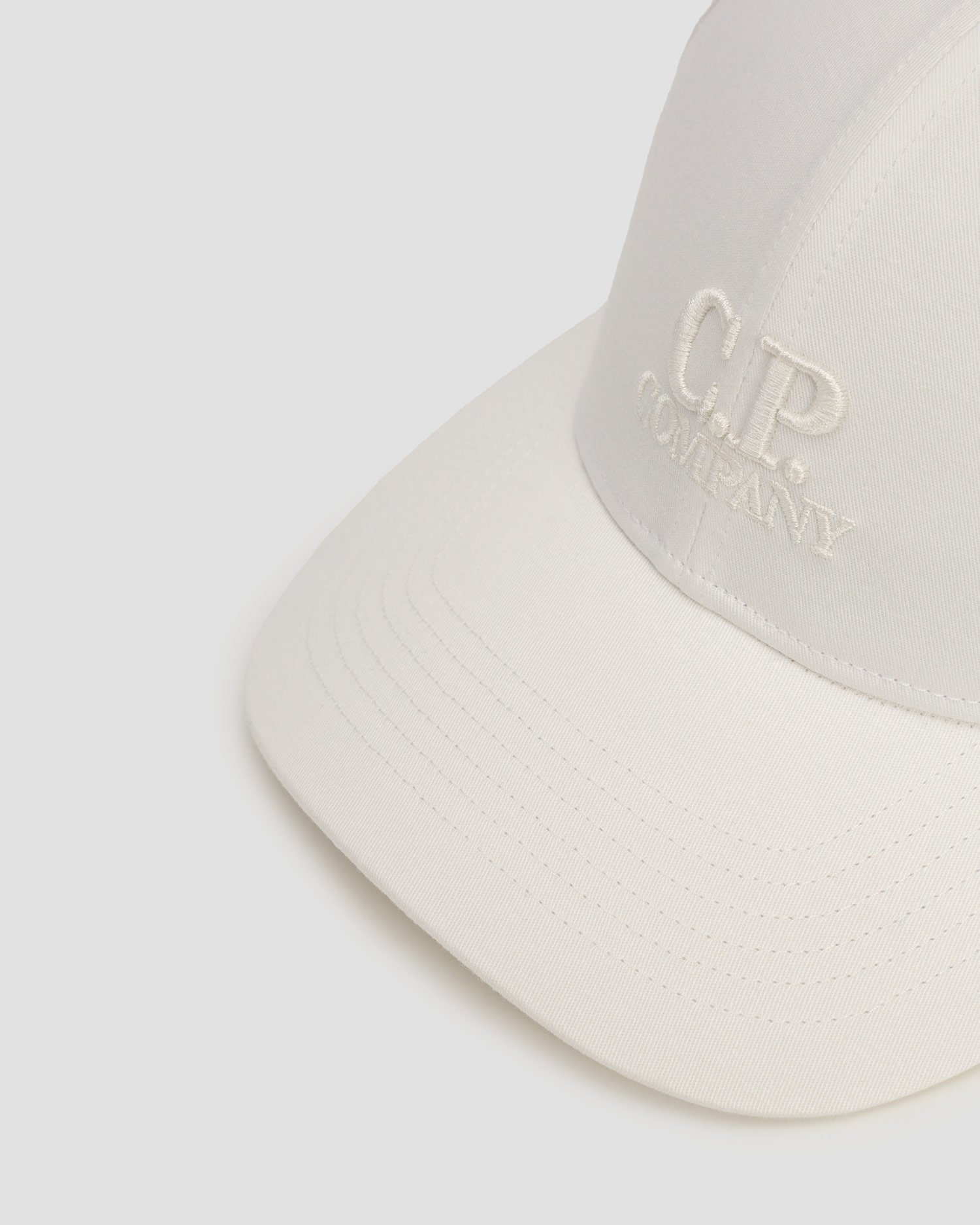 Men's C.P. Company Gabardine Logo Cap